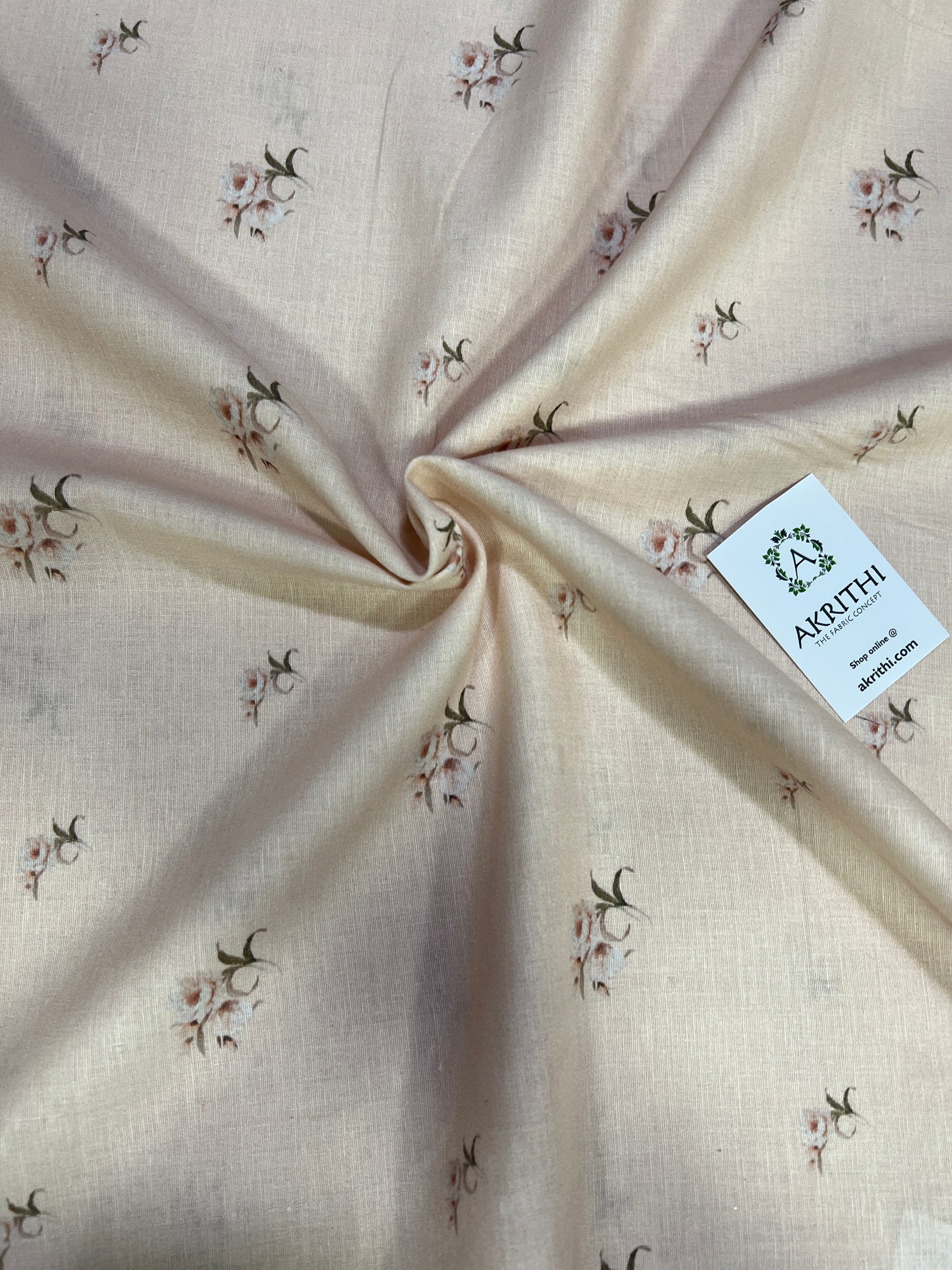 Digital Printed pure linen fabric