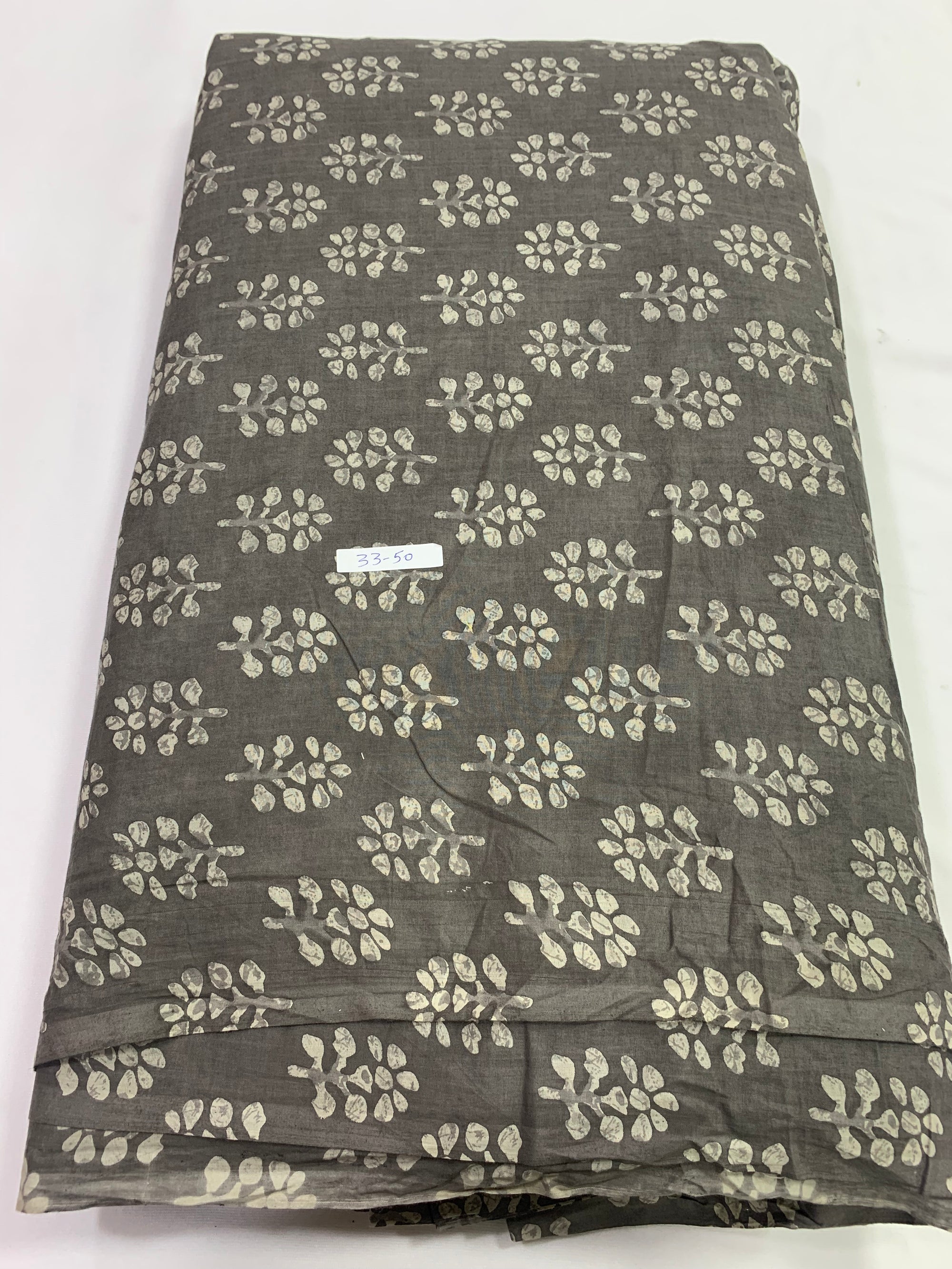 Printed pure cotton fabric
