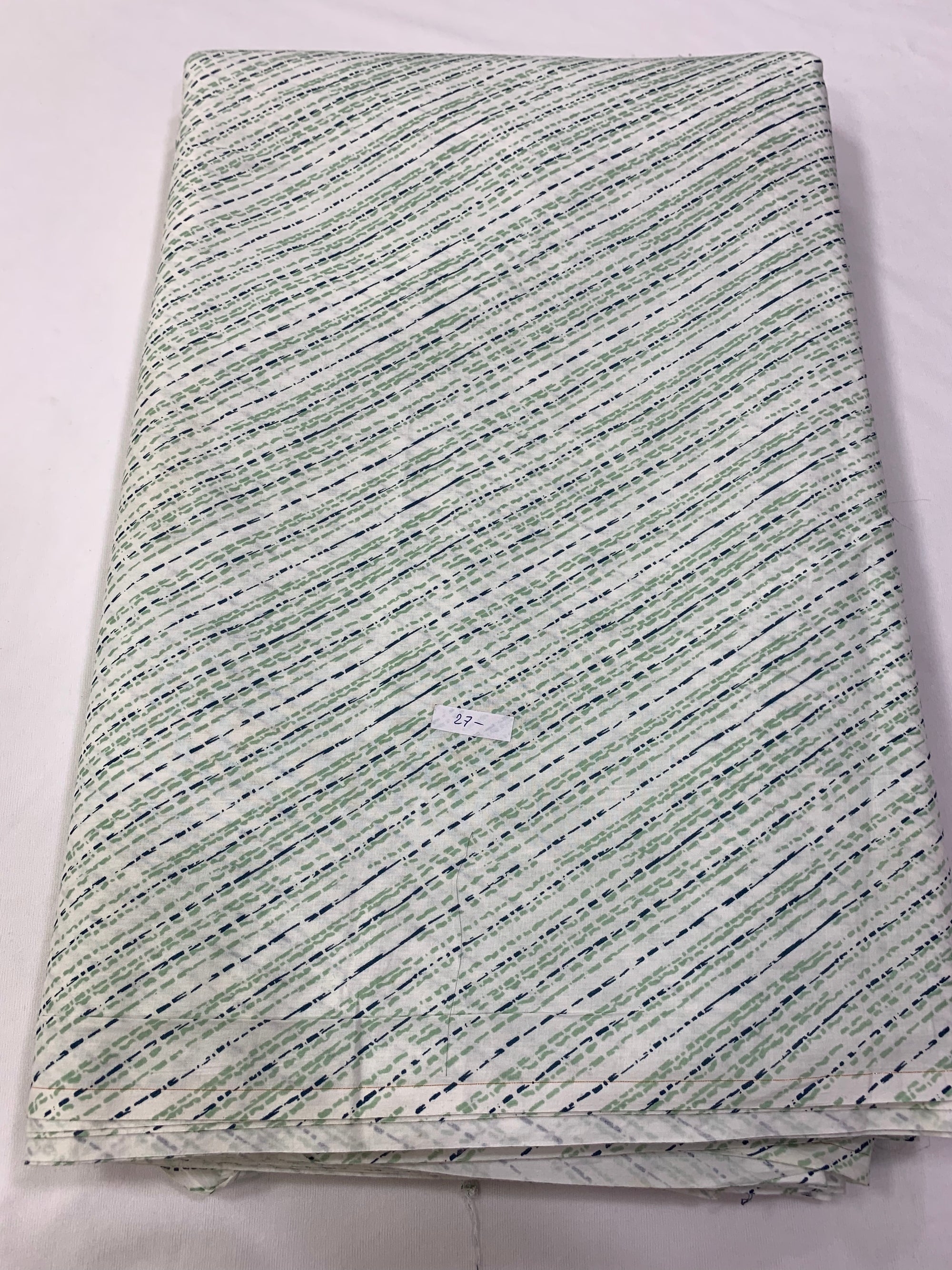 Printed pure cotton fabric