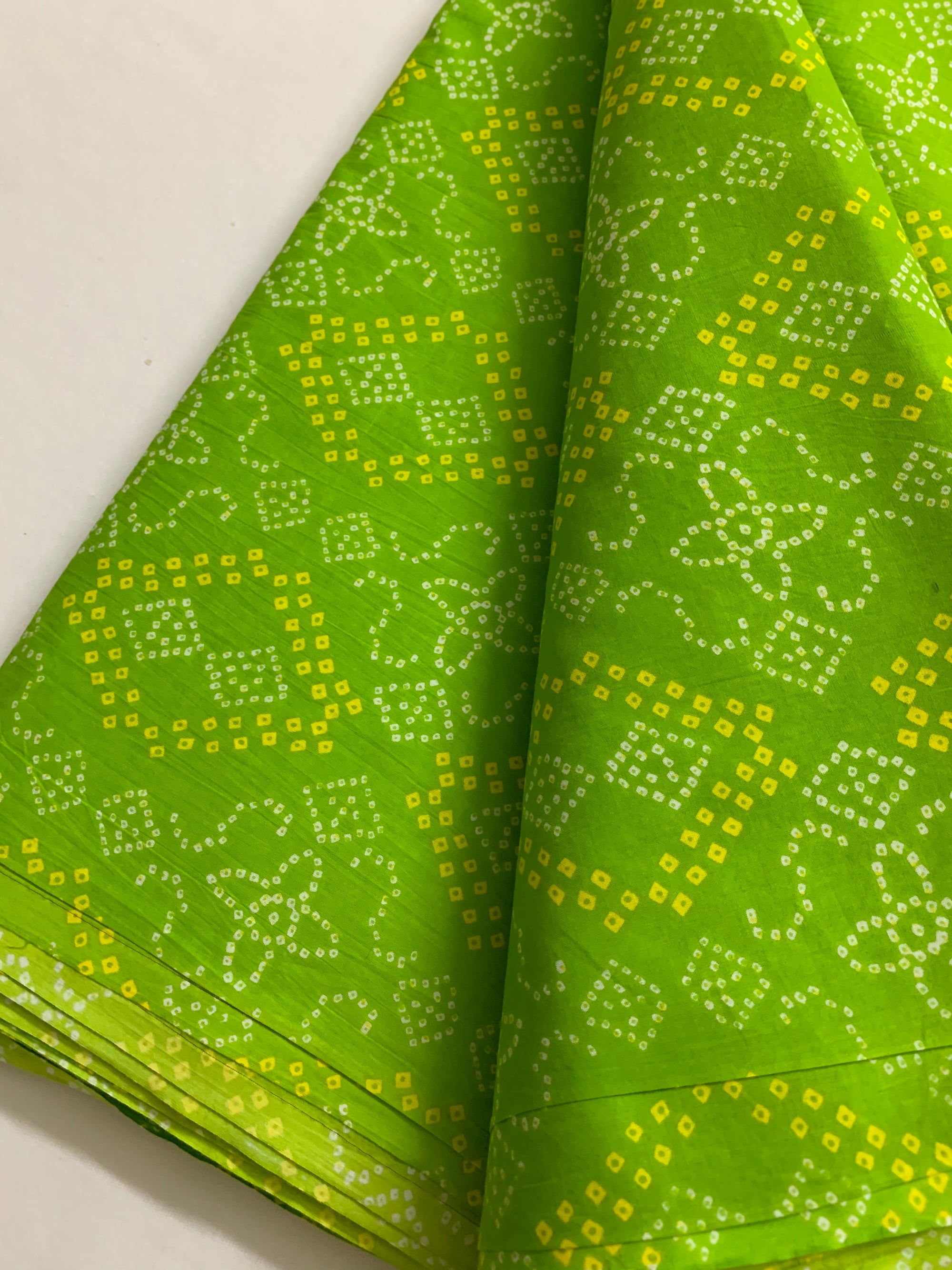Printed pure cotton fabric