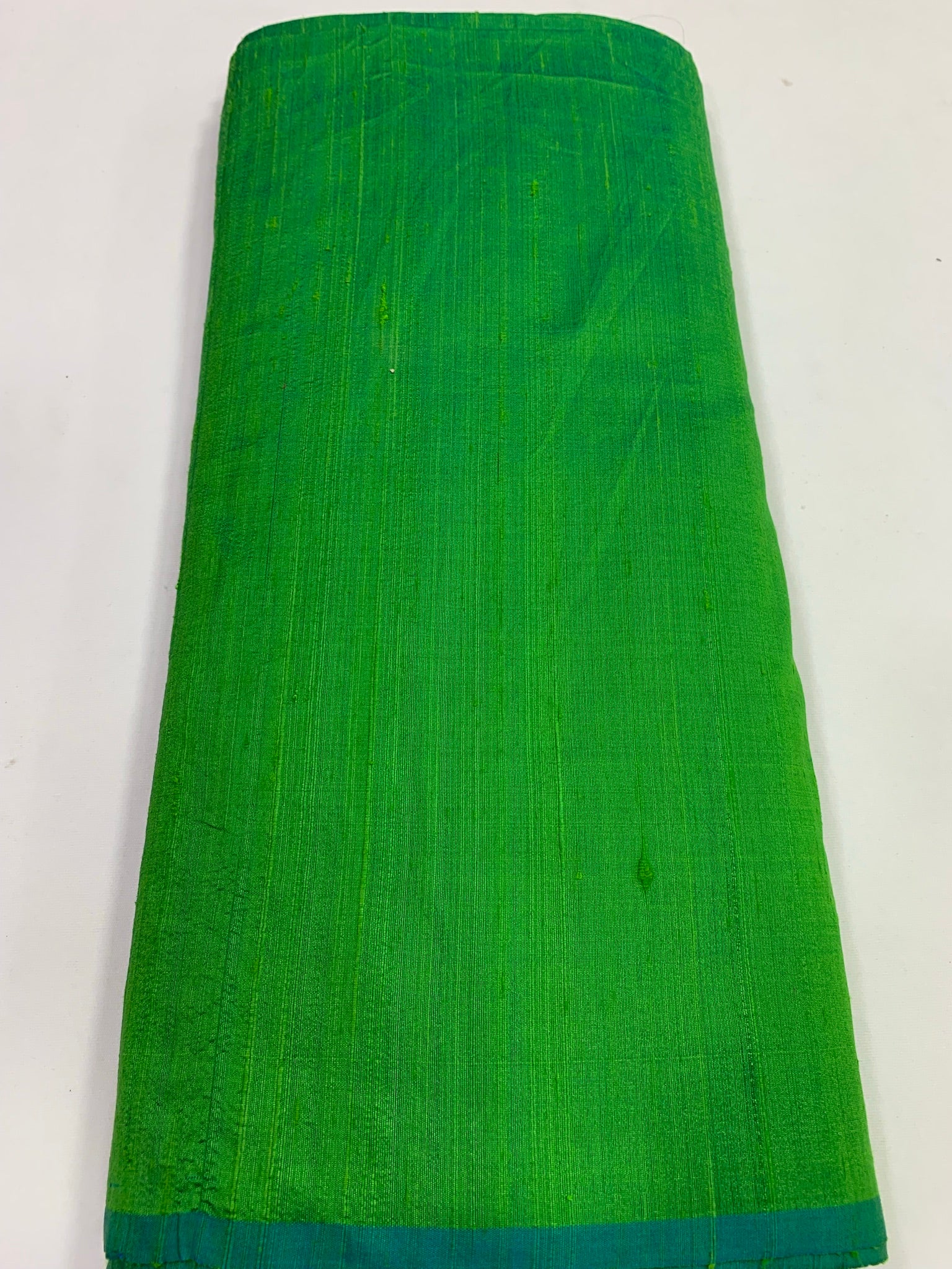 Pure raw silk dual tone