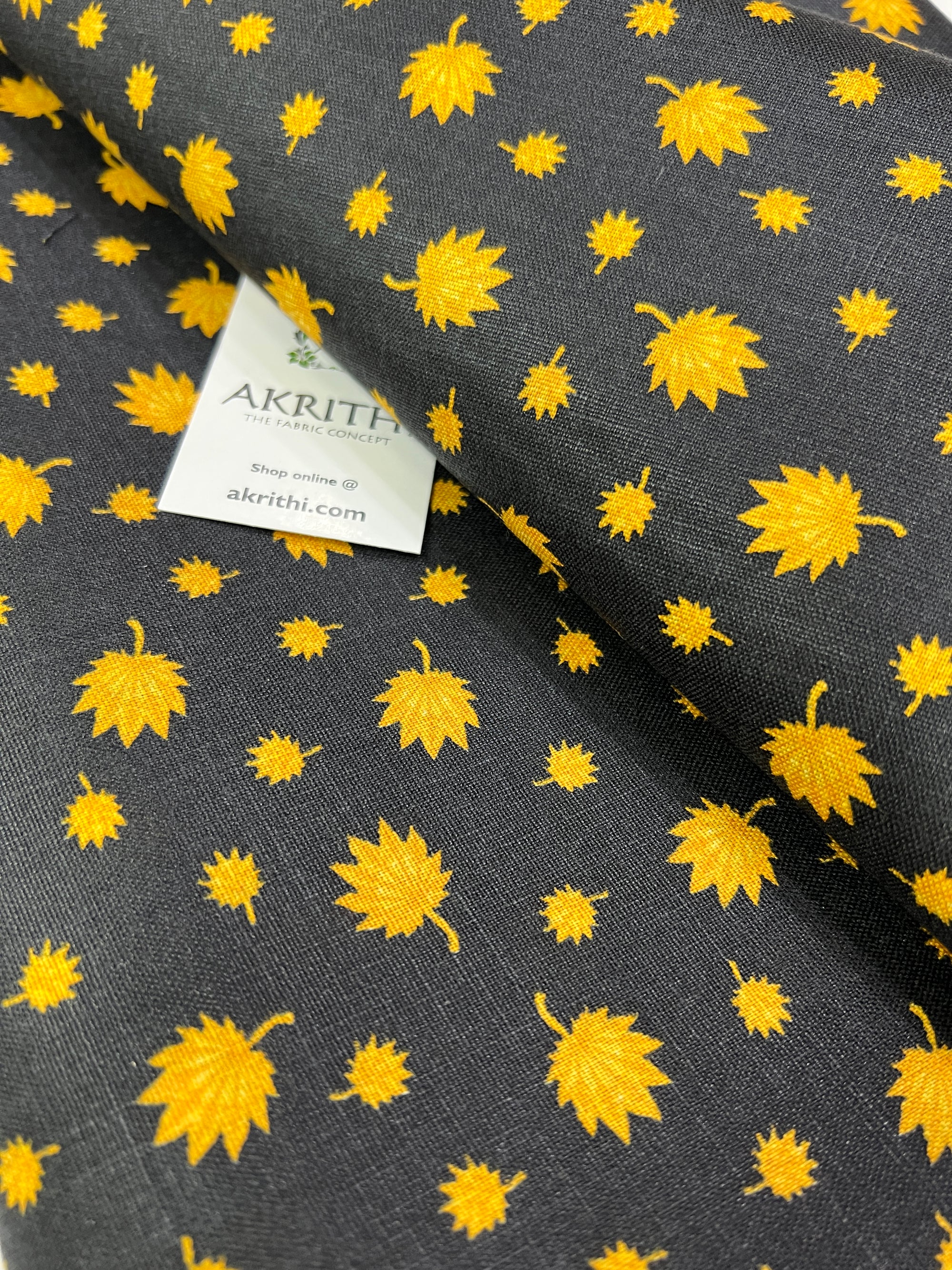 Printed blend cotton fabric