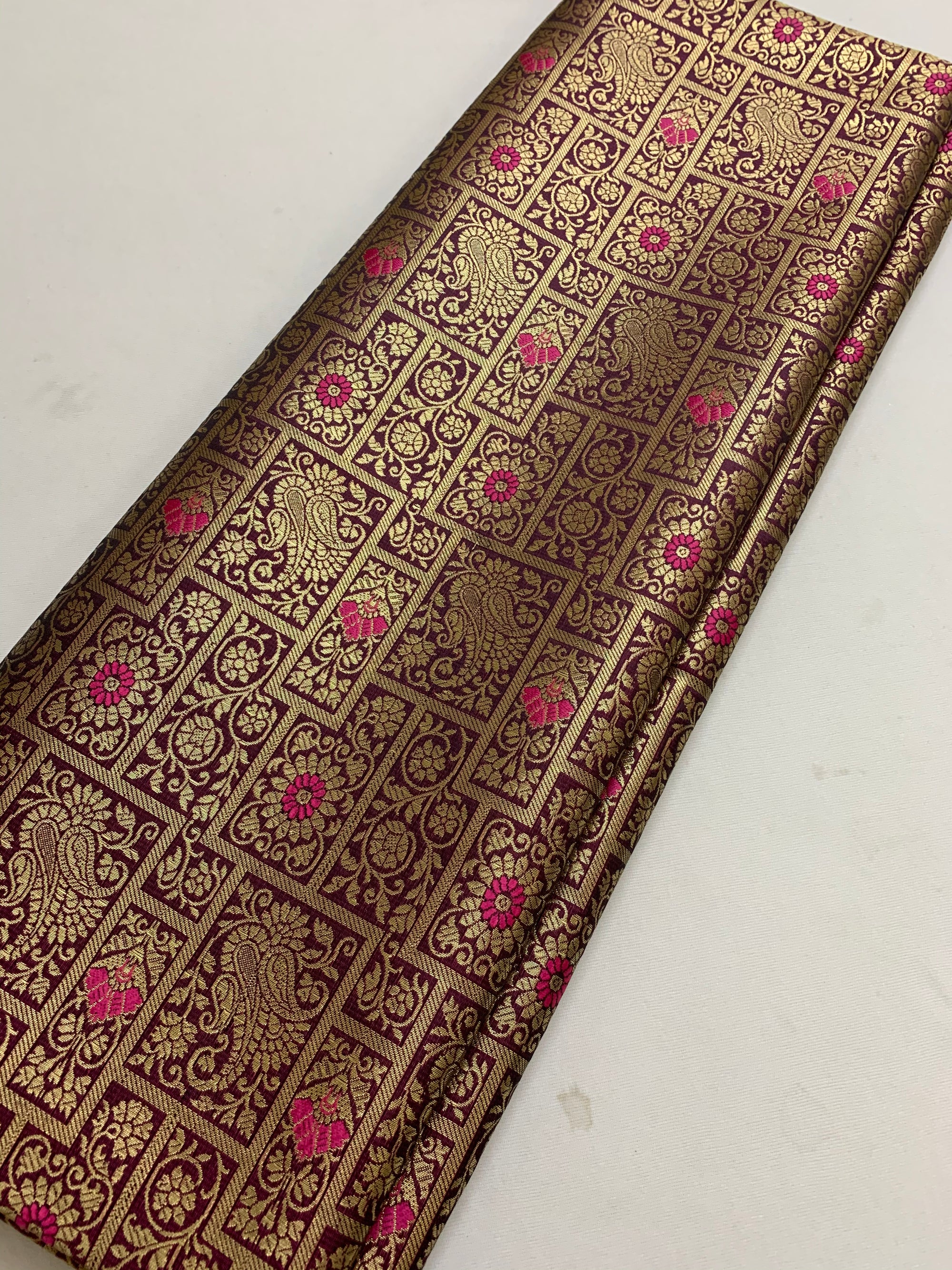 Banarasi brocade fabric