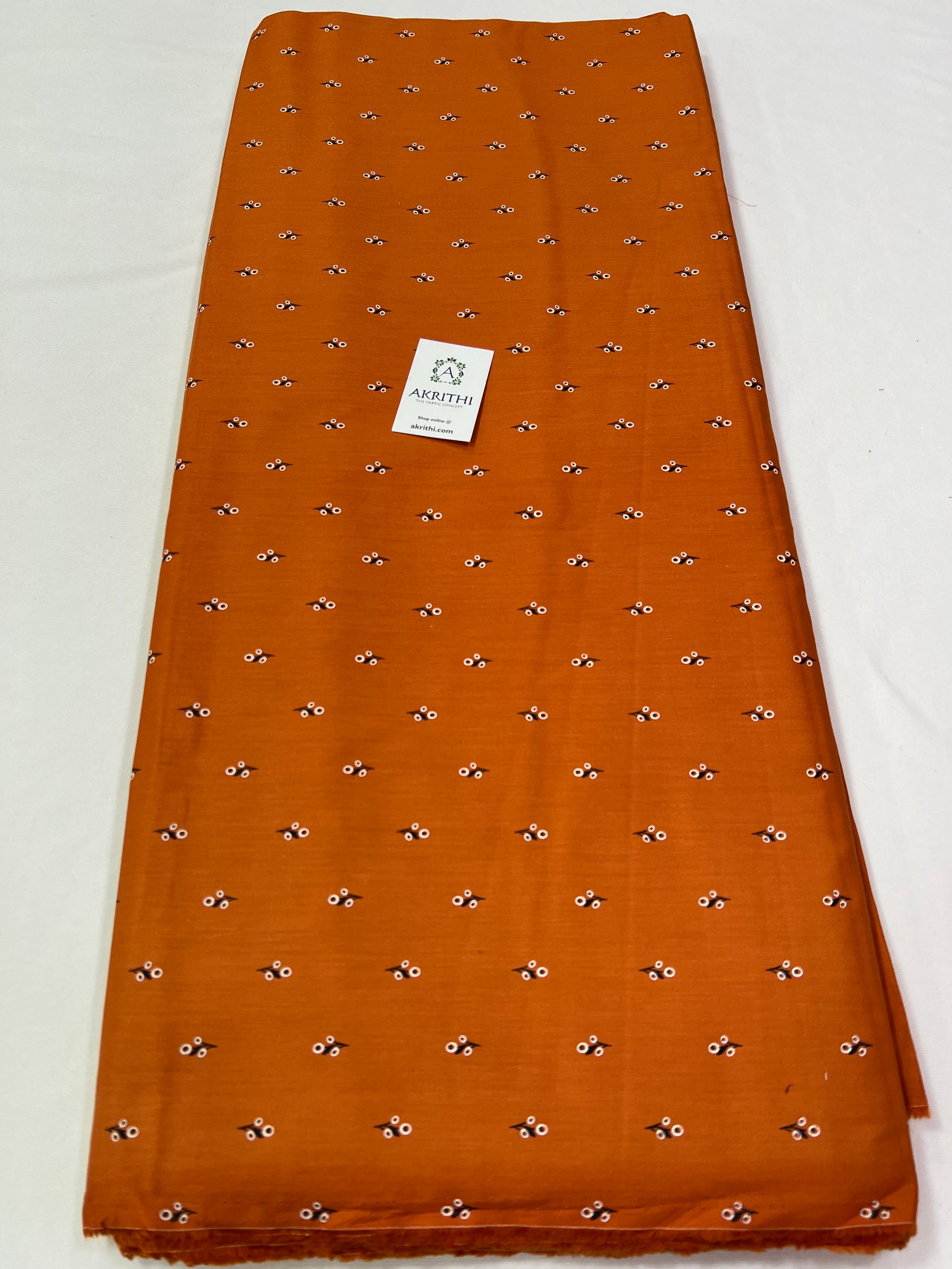Printed pure cotton fabric