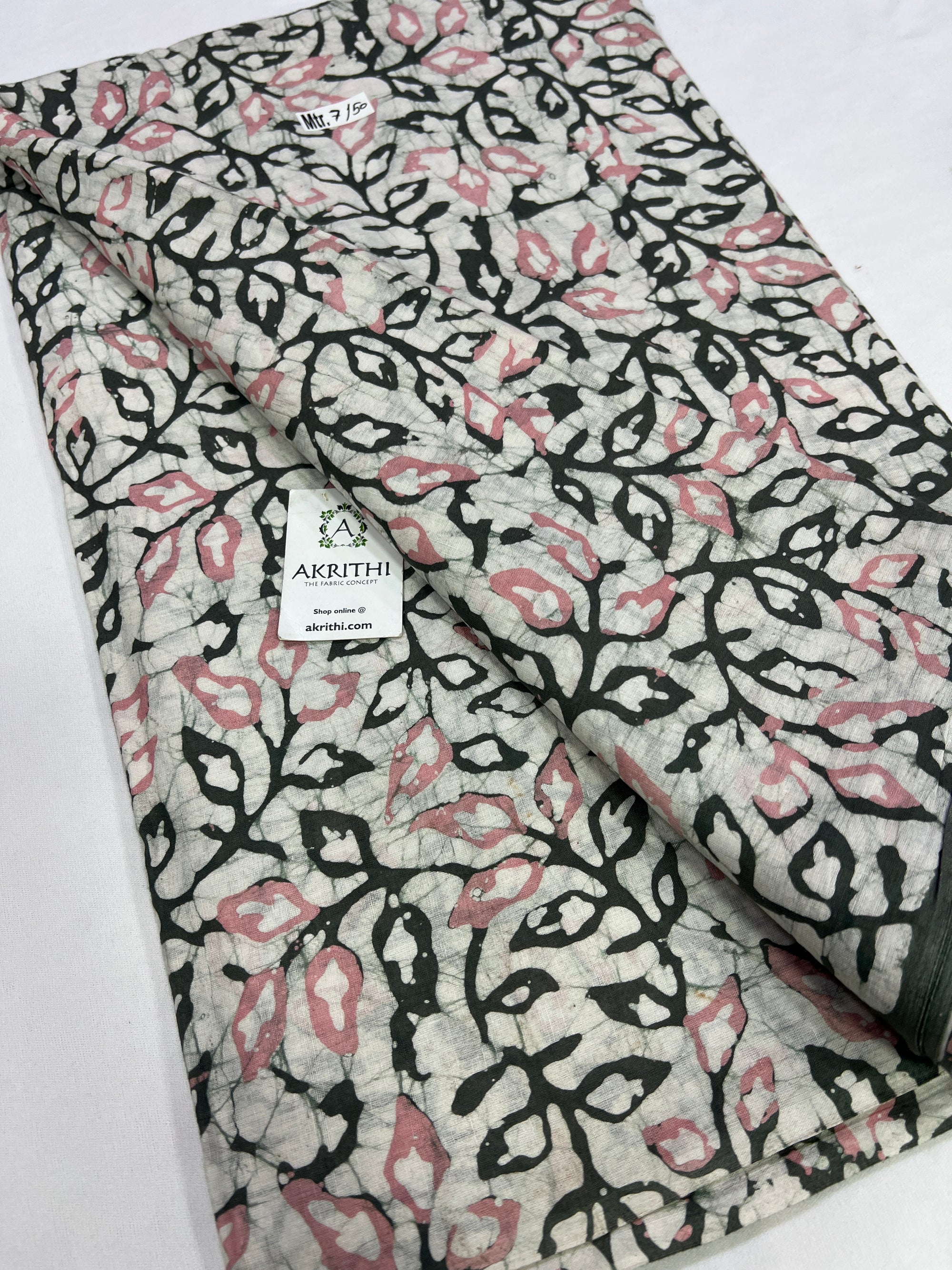 Batik pure cotton fabric