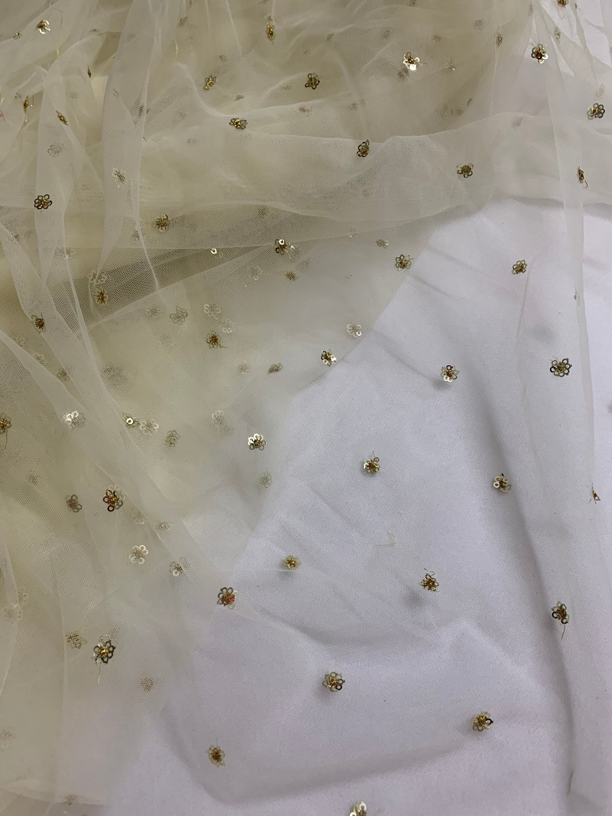 Butti net fabric