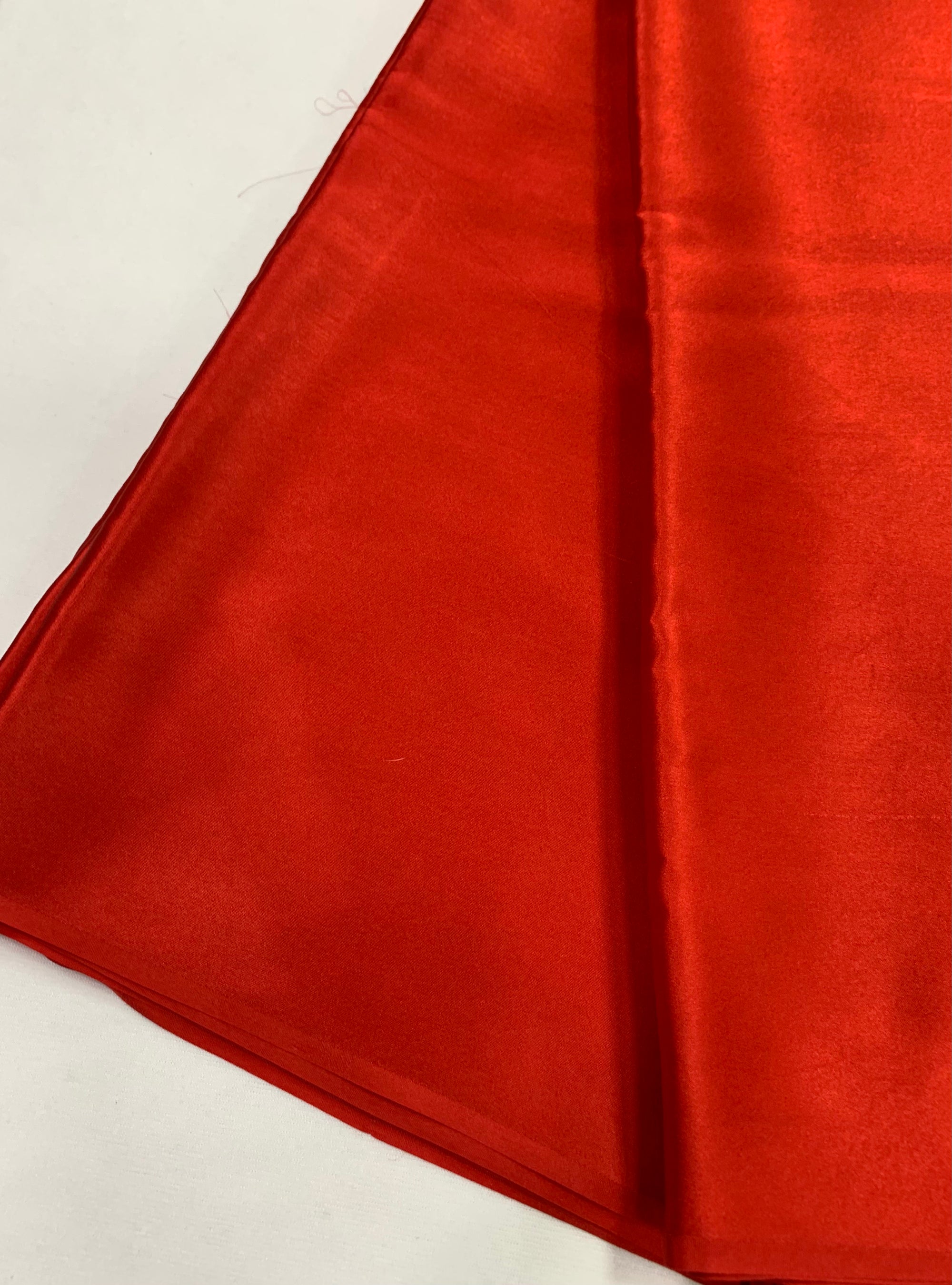 Pure silk satin saree