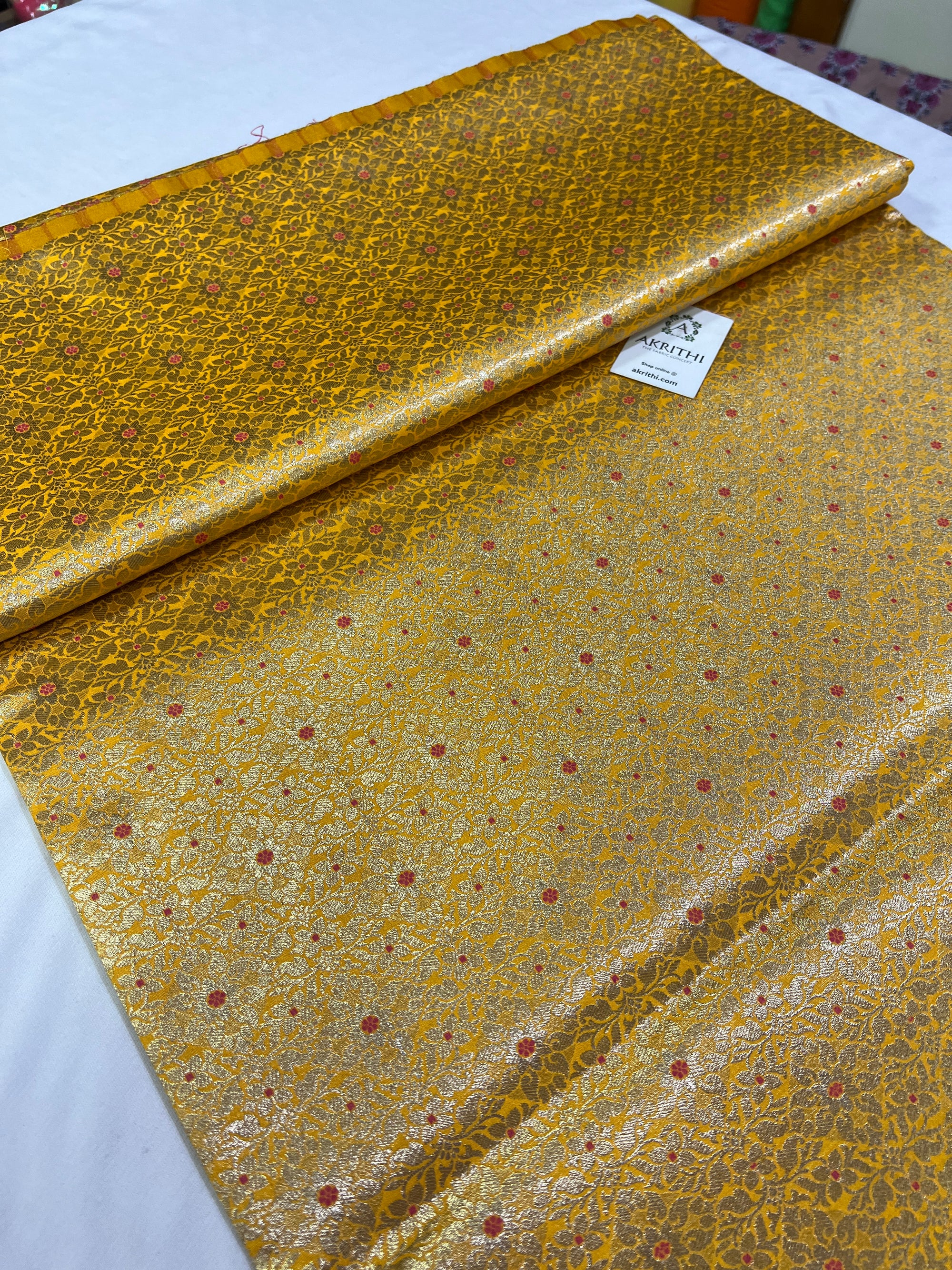 Banarasi brocade fabric