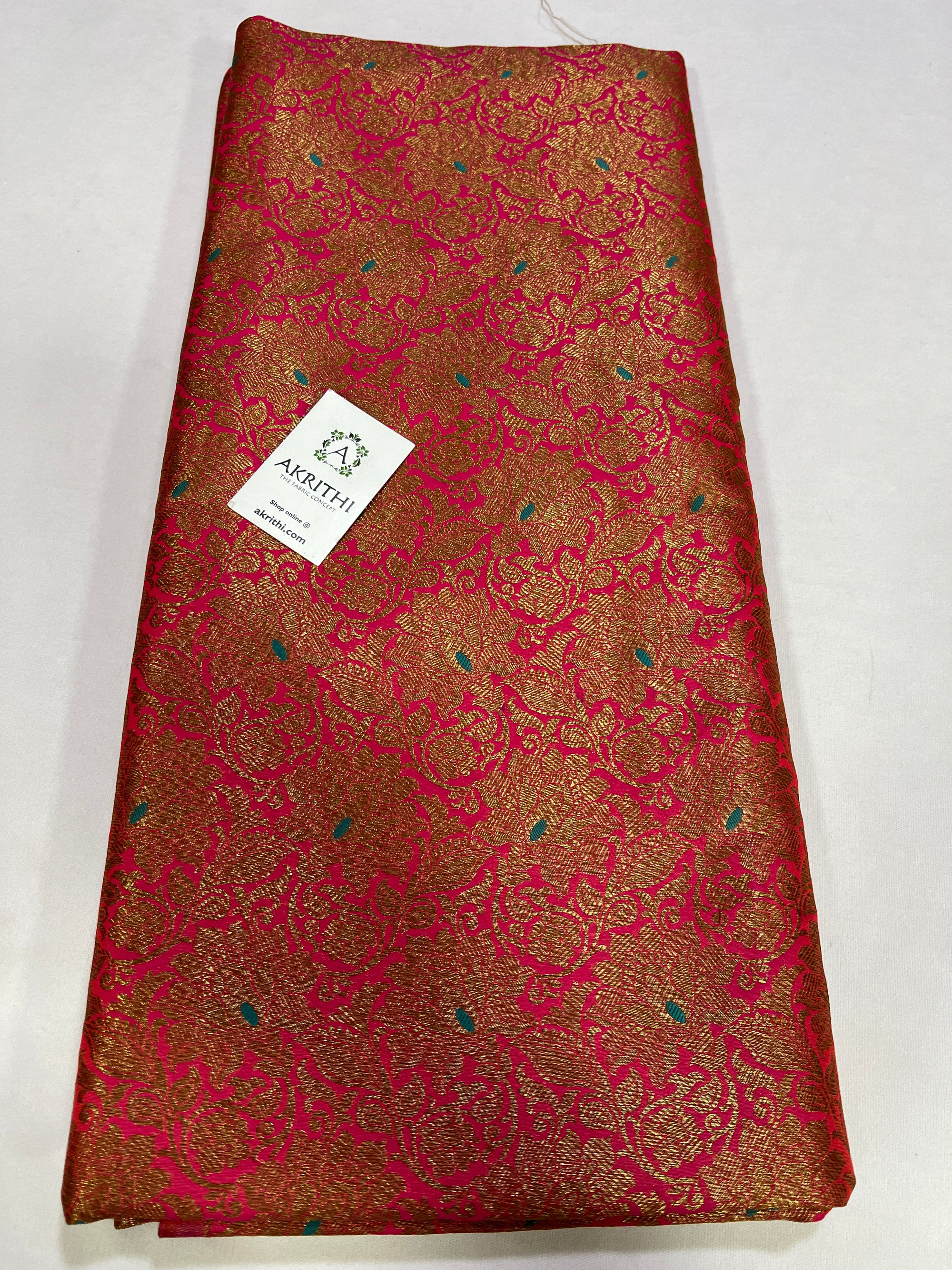 Banarasi brocade fabric antique zari