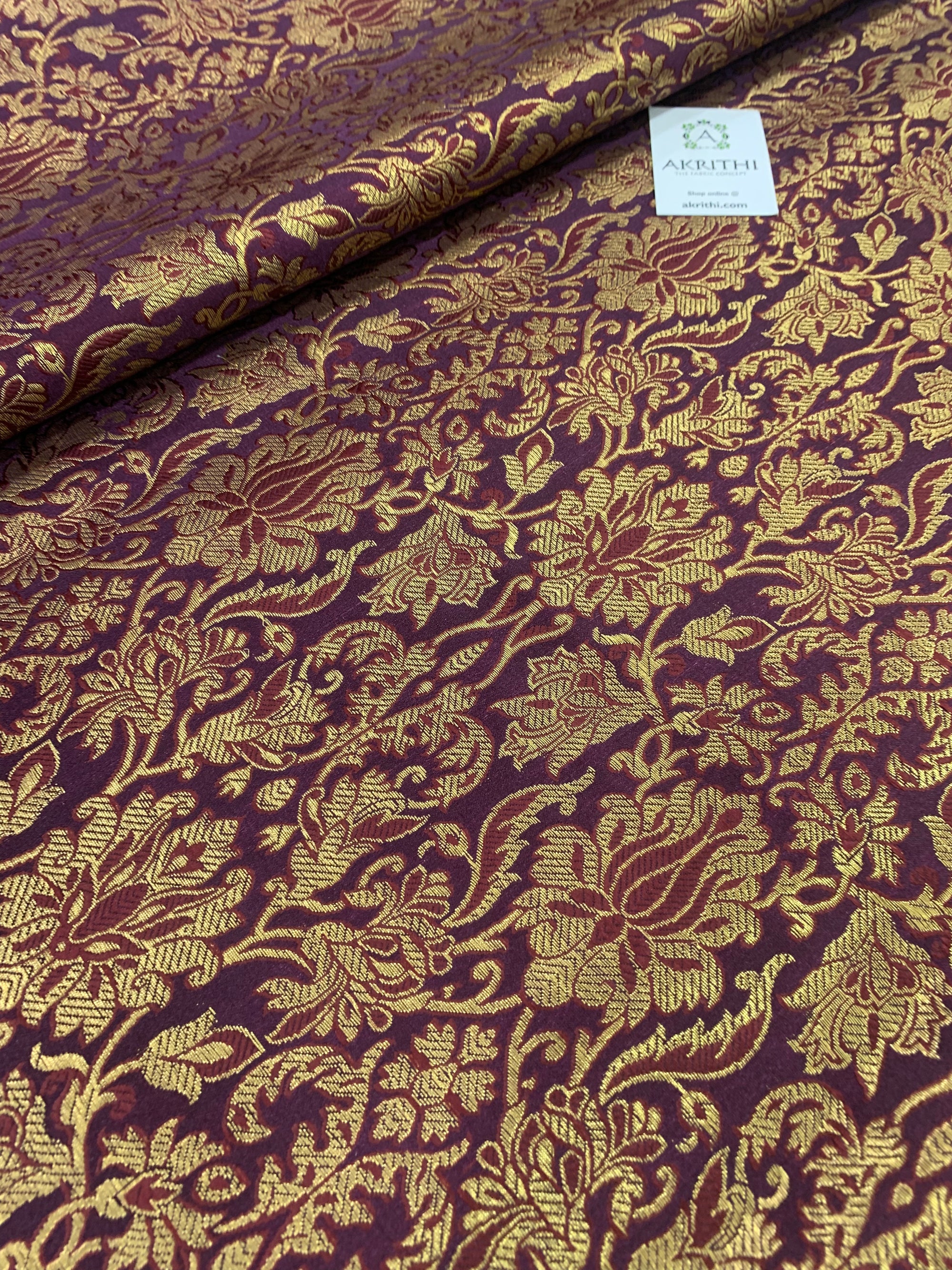 Banarasi brocade fabric