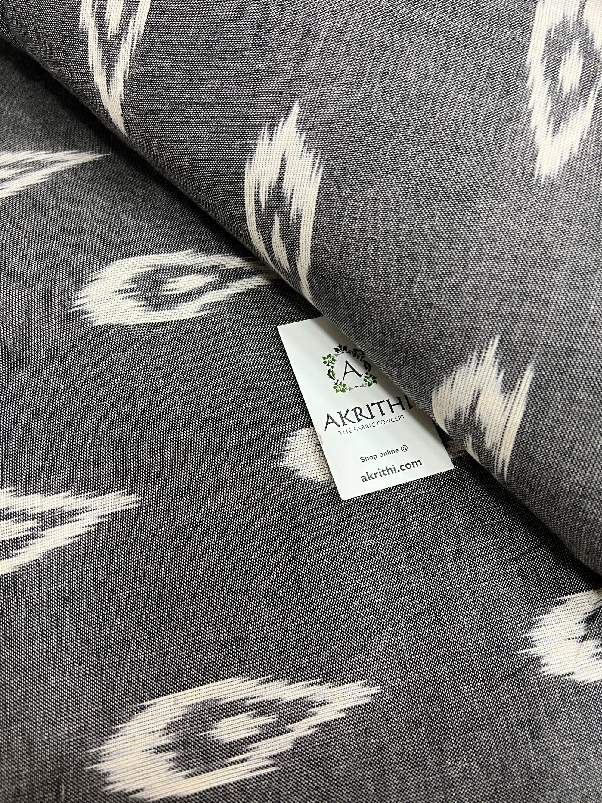 Handloom Ikat pure cotton fabric