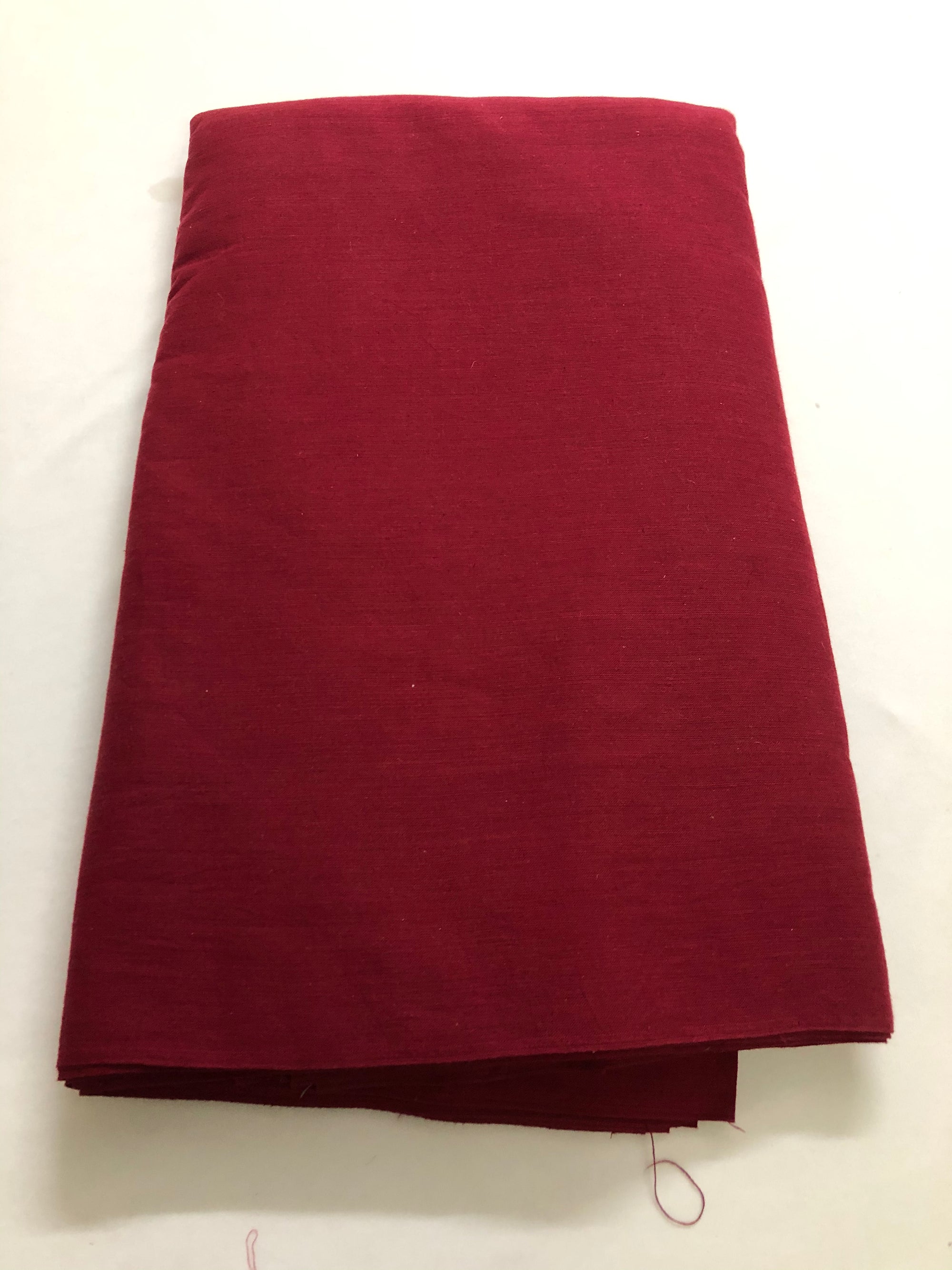Plain cotton fabric