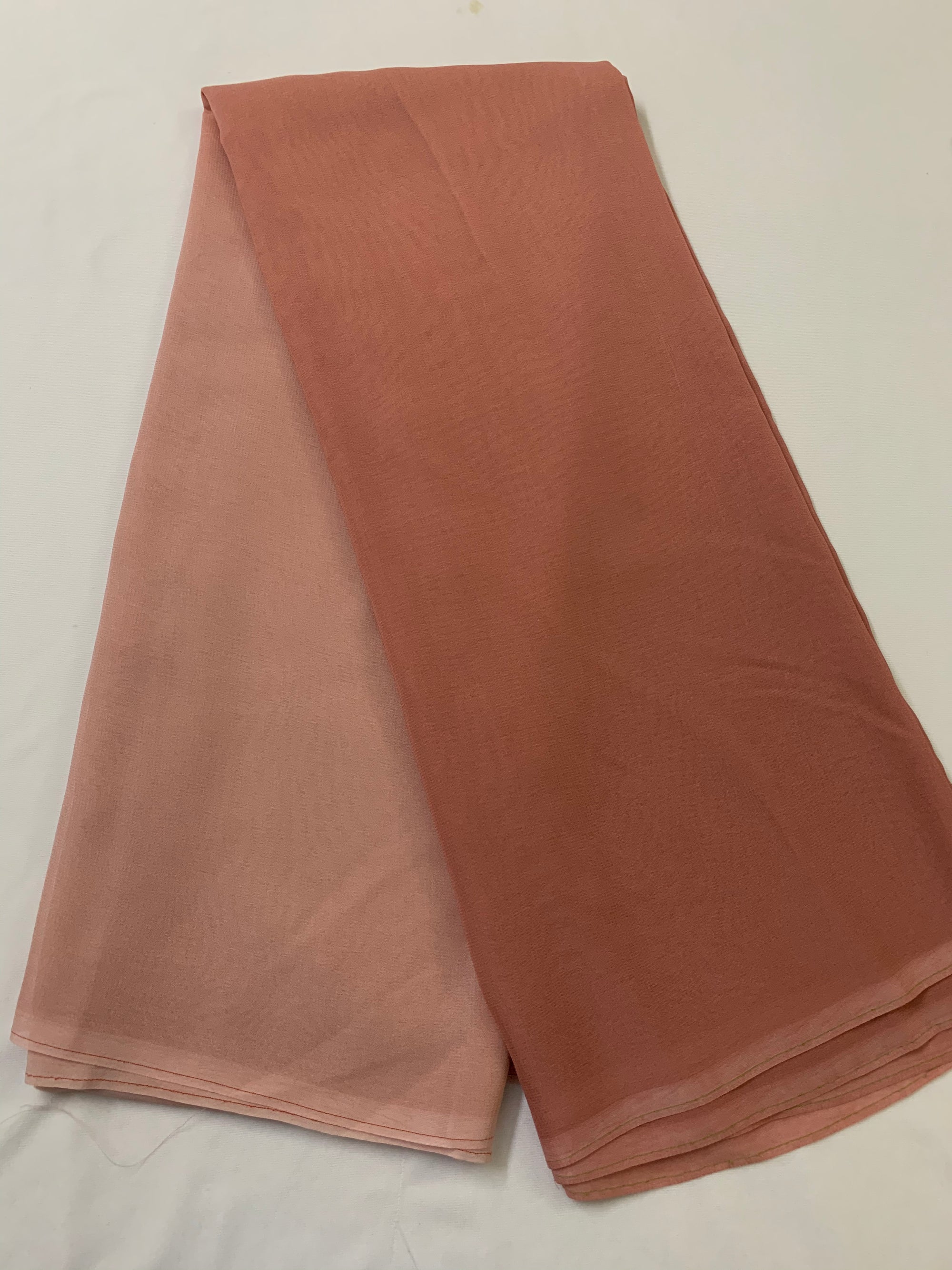 Shaded georgette fabric