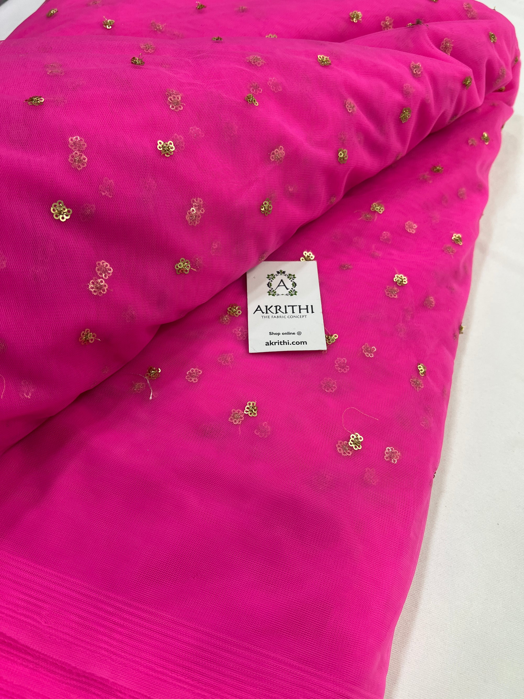 Butti net fabric