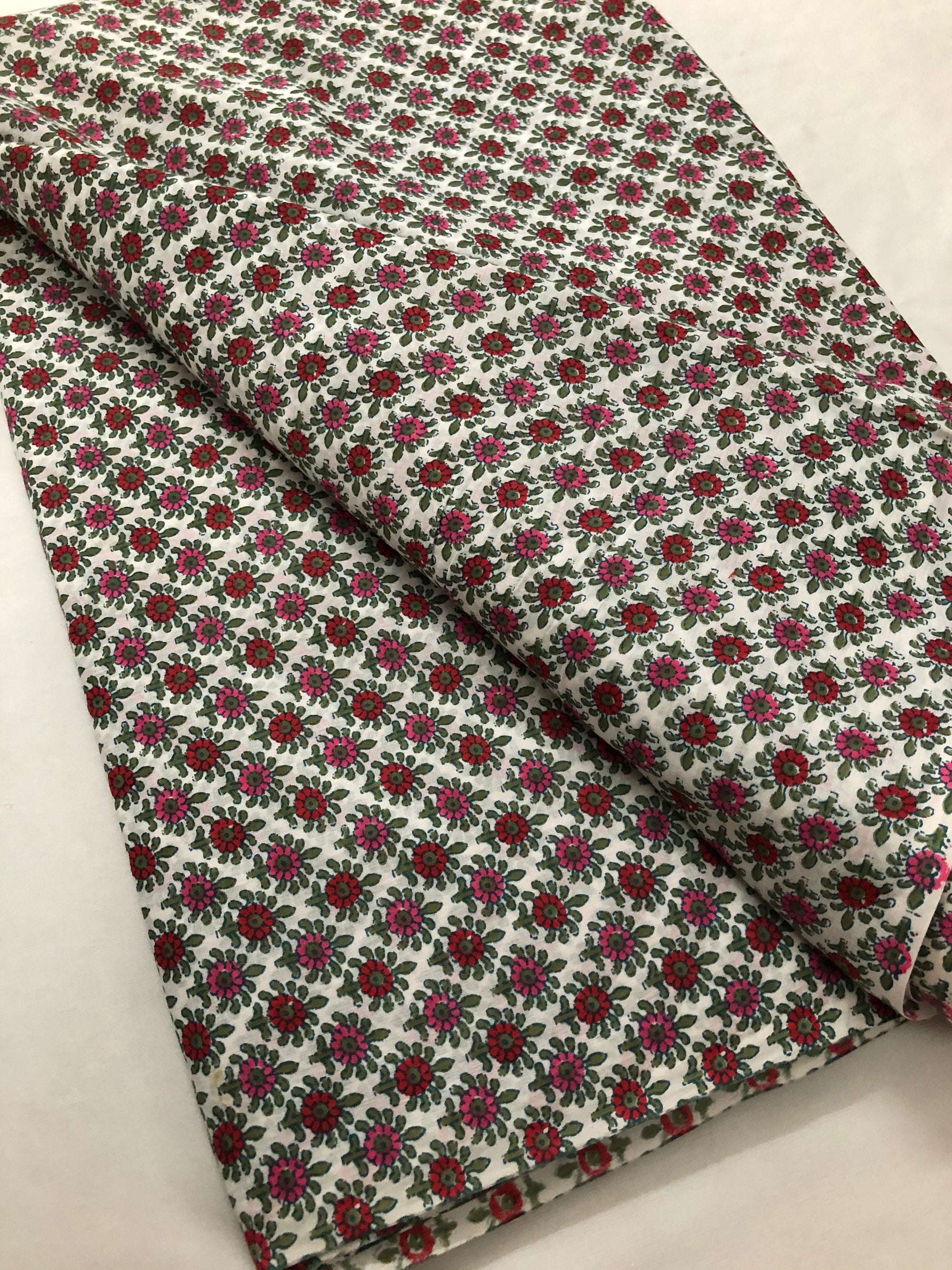 Printed cotton fabric