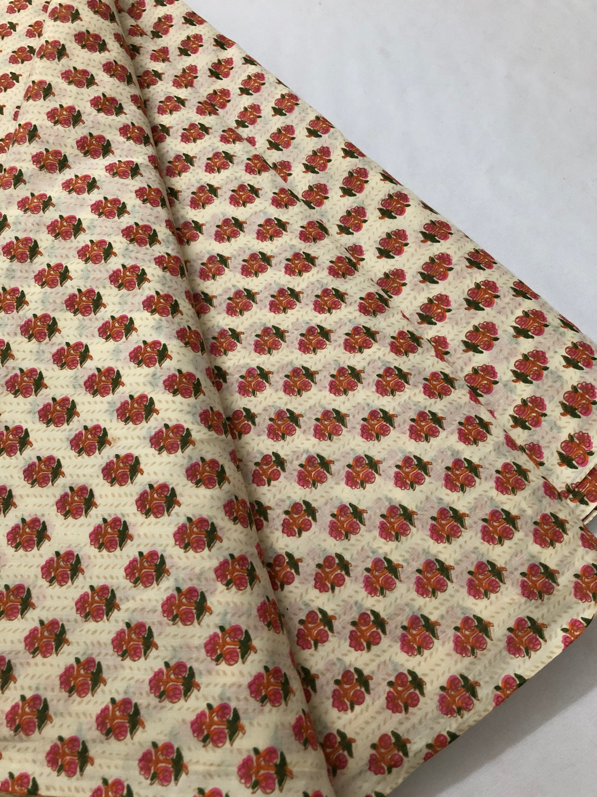Printed cotton fabric