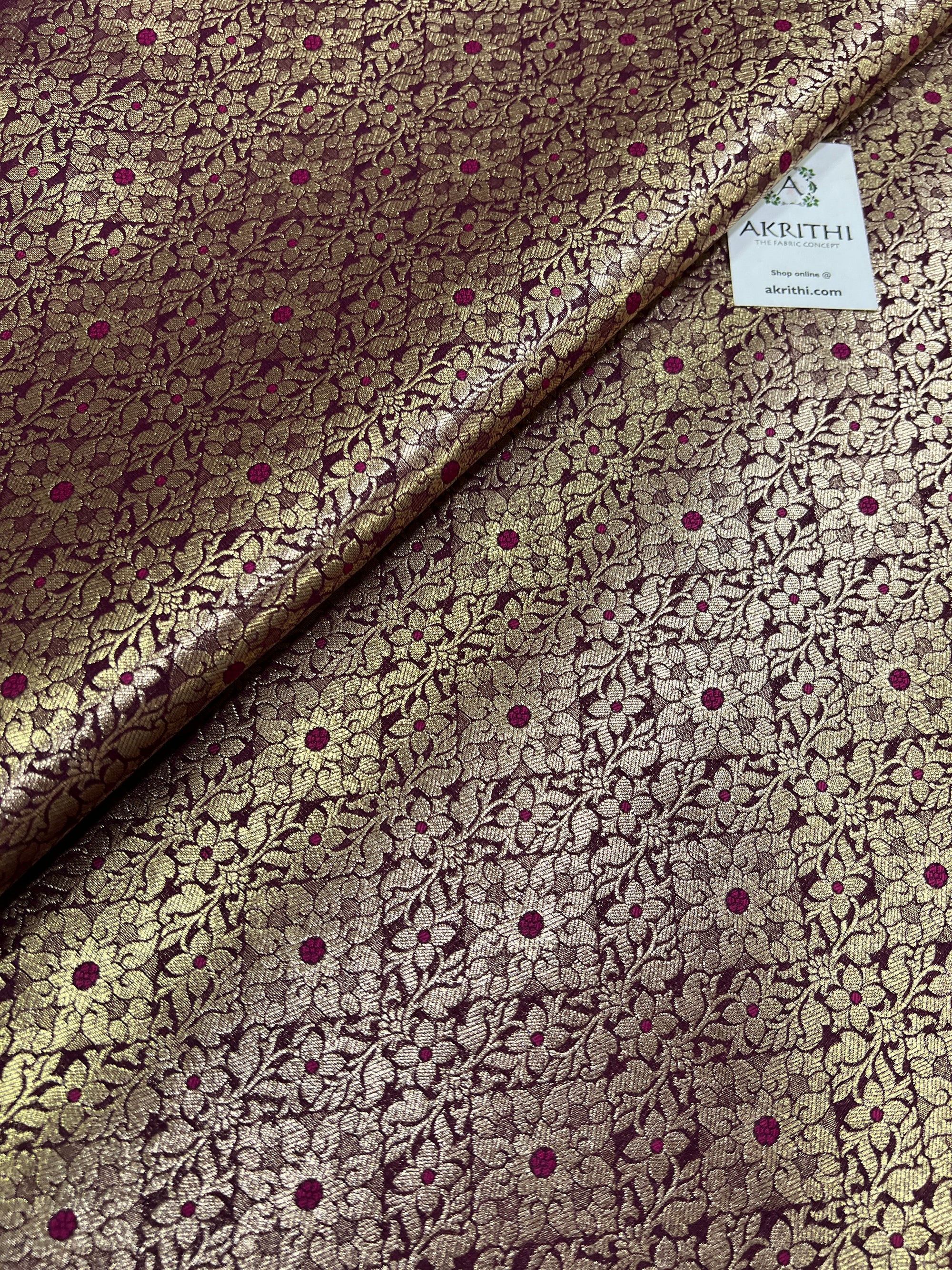 Banarasi brocade fabric