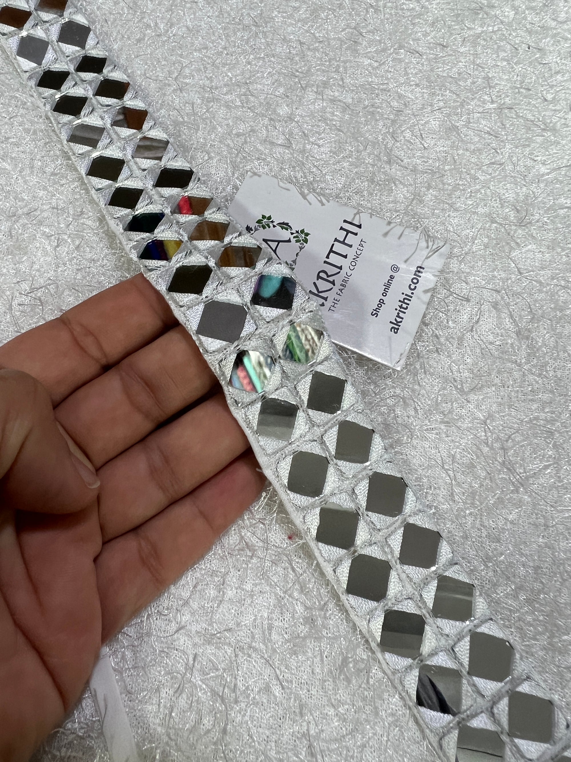 Real mirror belt