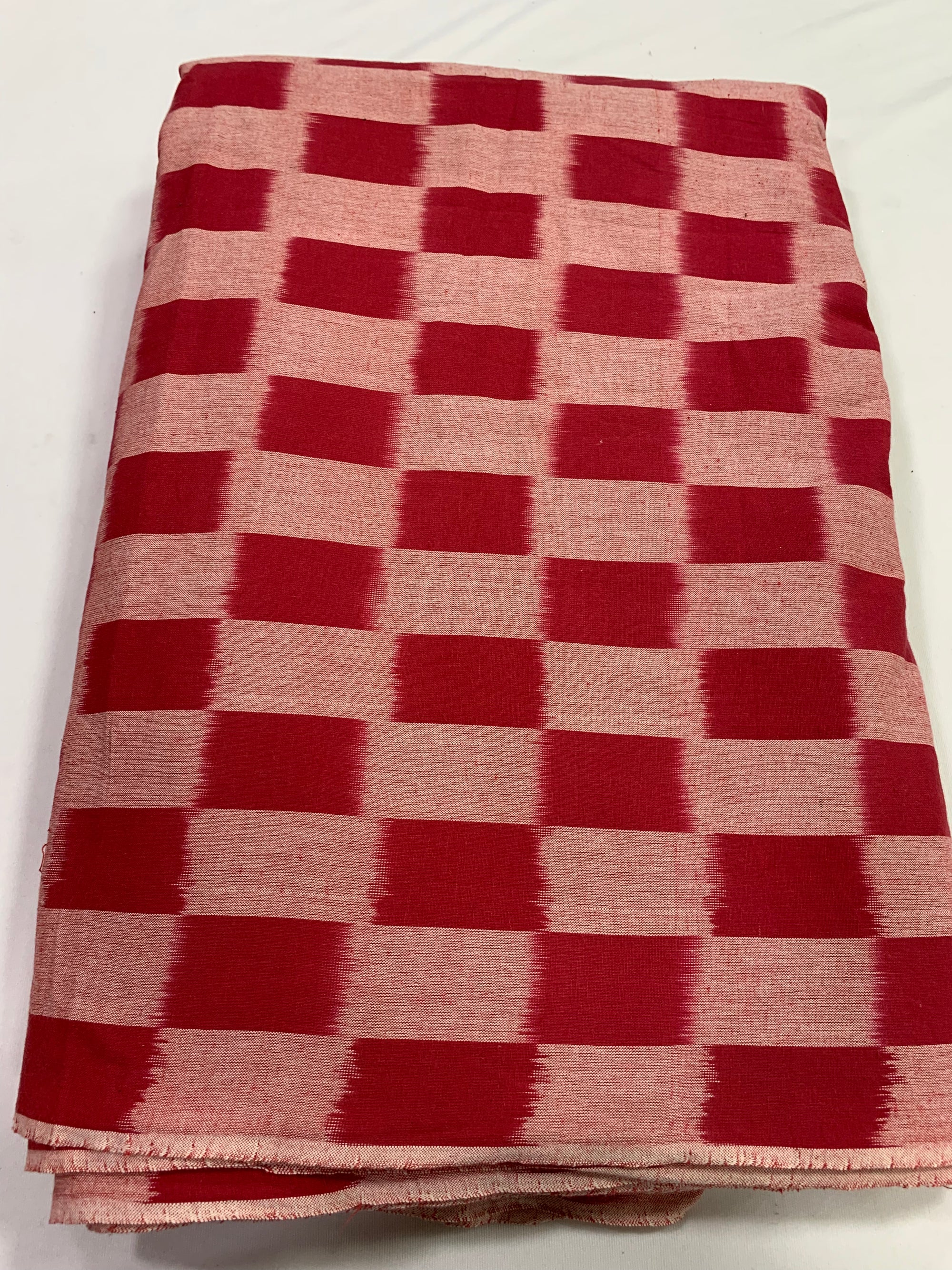 Handloom Ikat pure cotton fabric