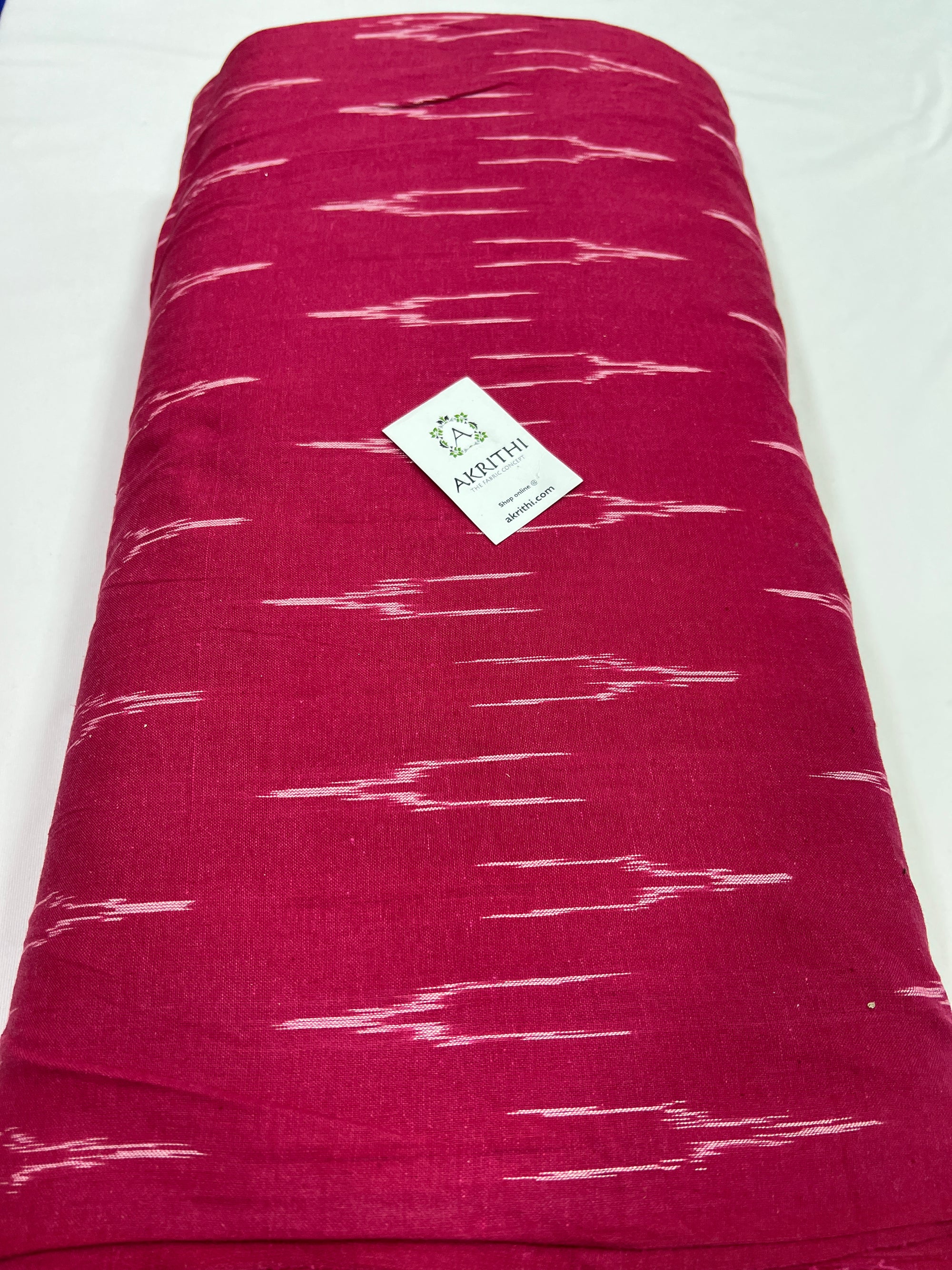 Handloom Ikat pure cotton fabric