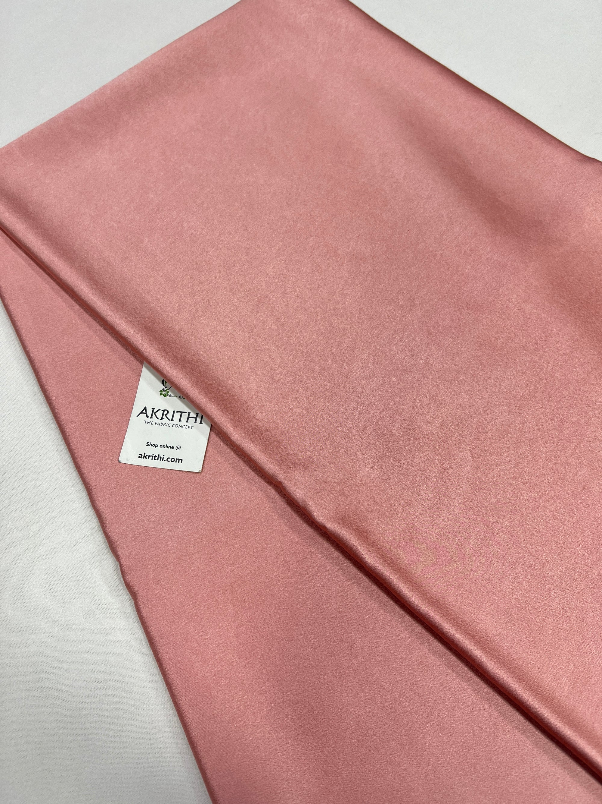 Pure silk satin fabric