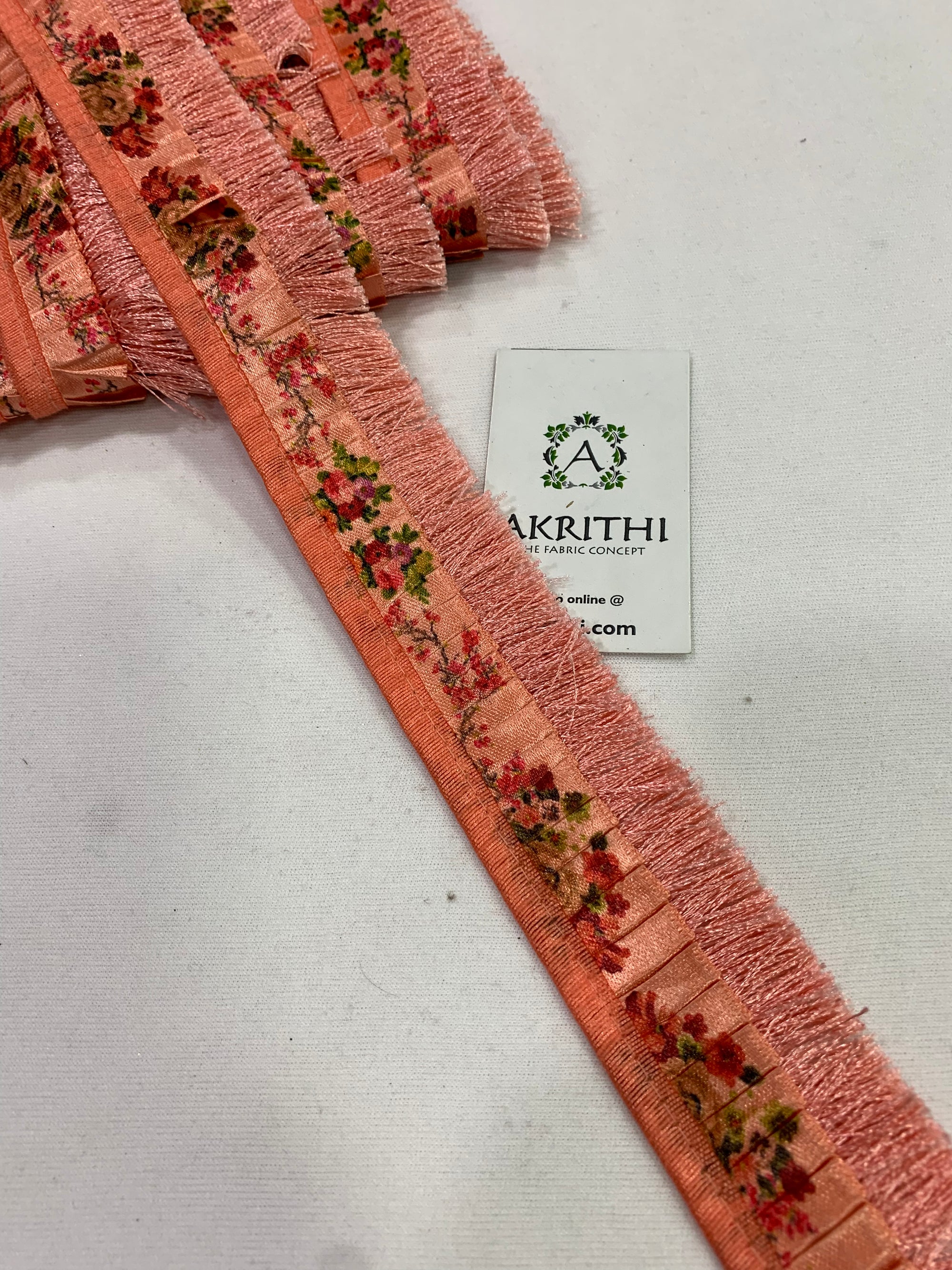 Embroidered lace 9 metres roll