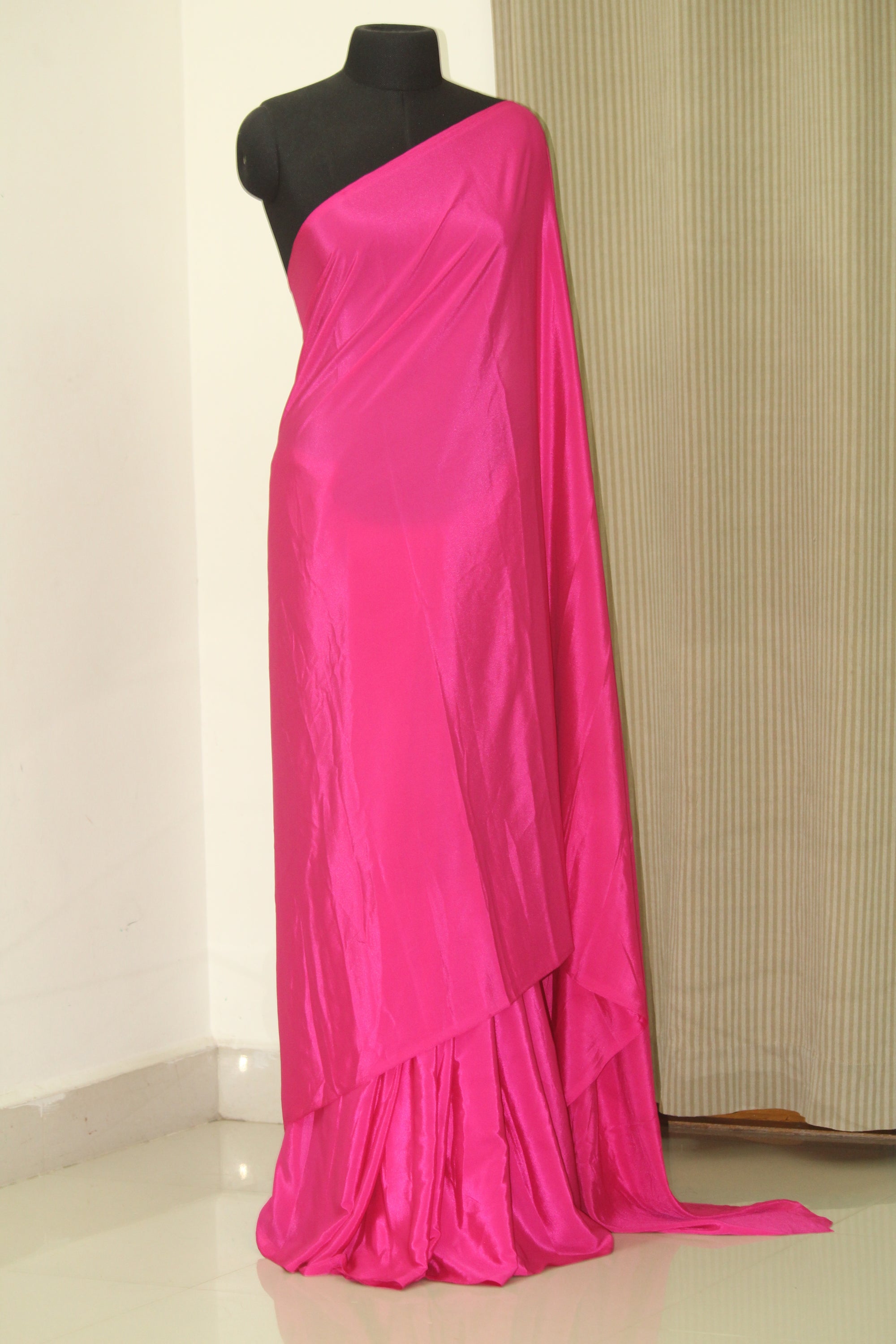 Crepe saree