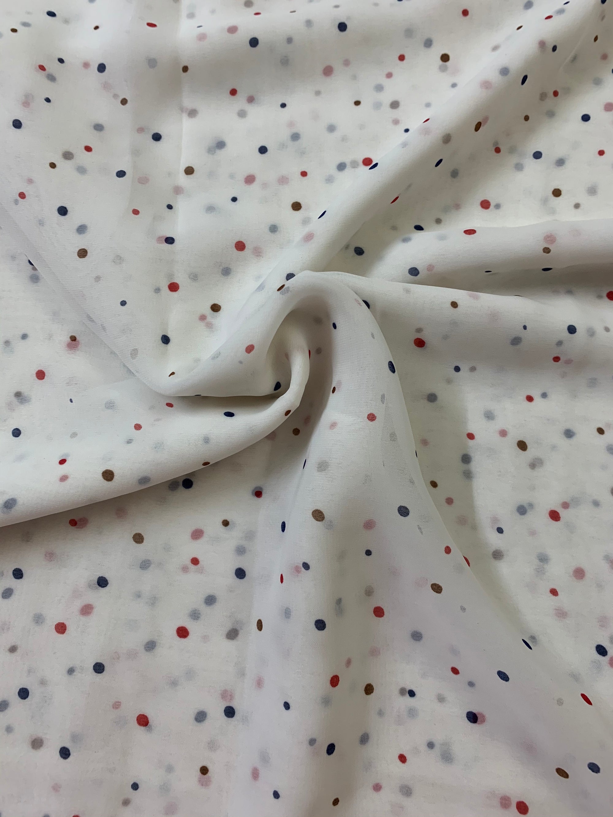 Digital floral Printed georgette fabric