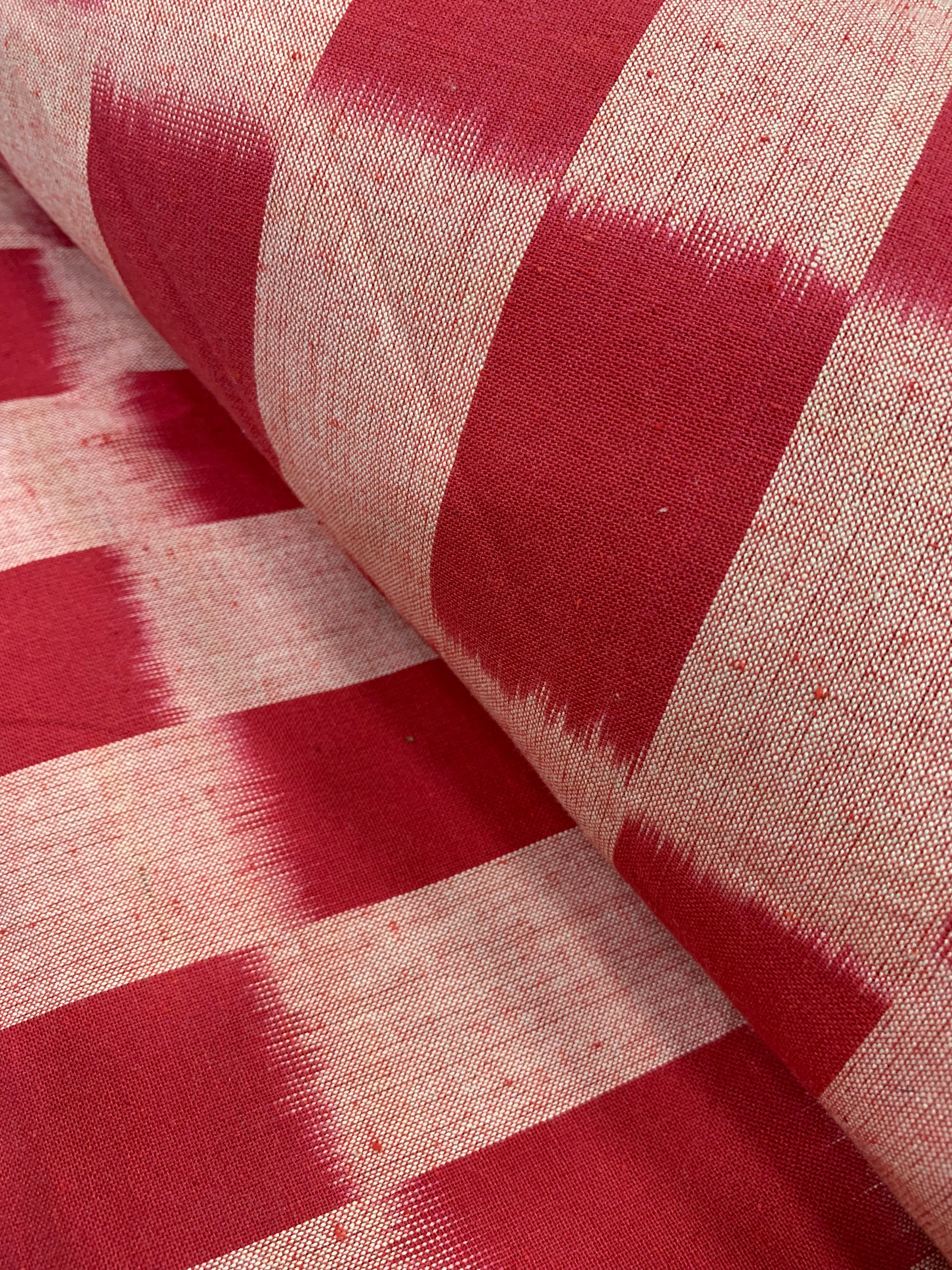 Handloom Ikat pure cotton fabric