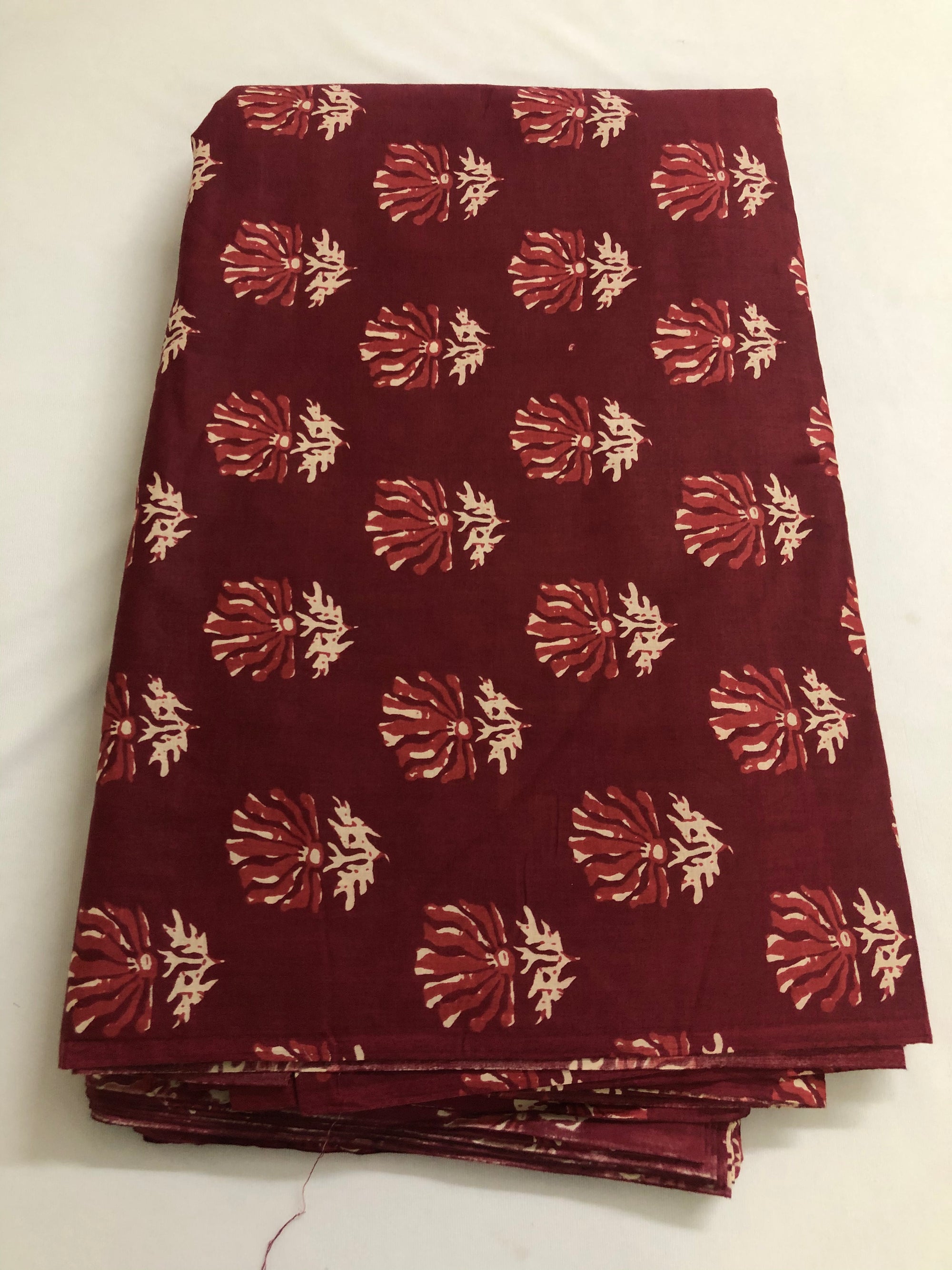 Printed cotton fabric