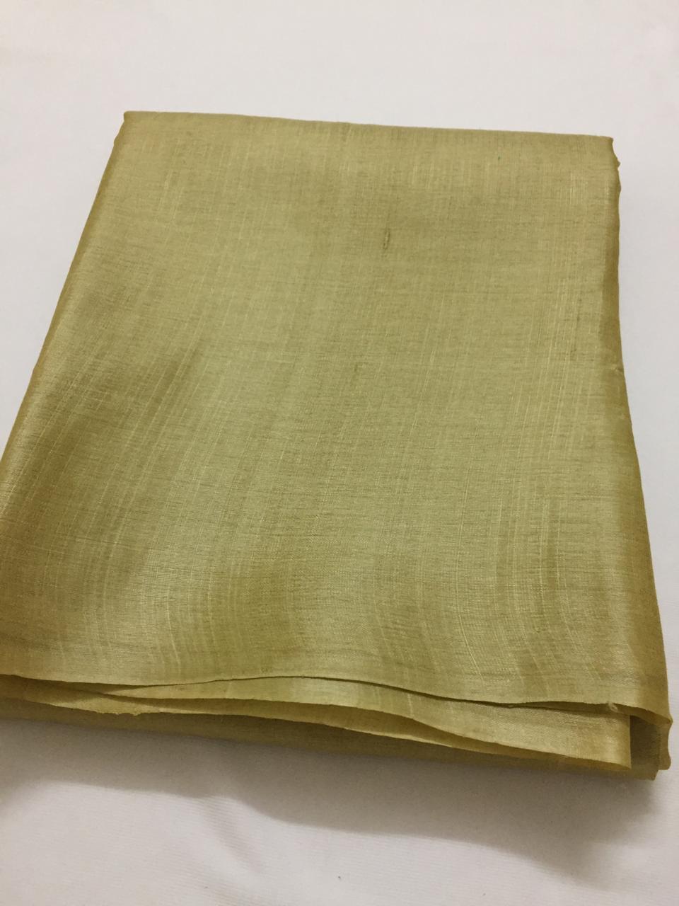 Handloom pure tussar silk kurta(2.5 metres)