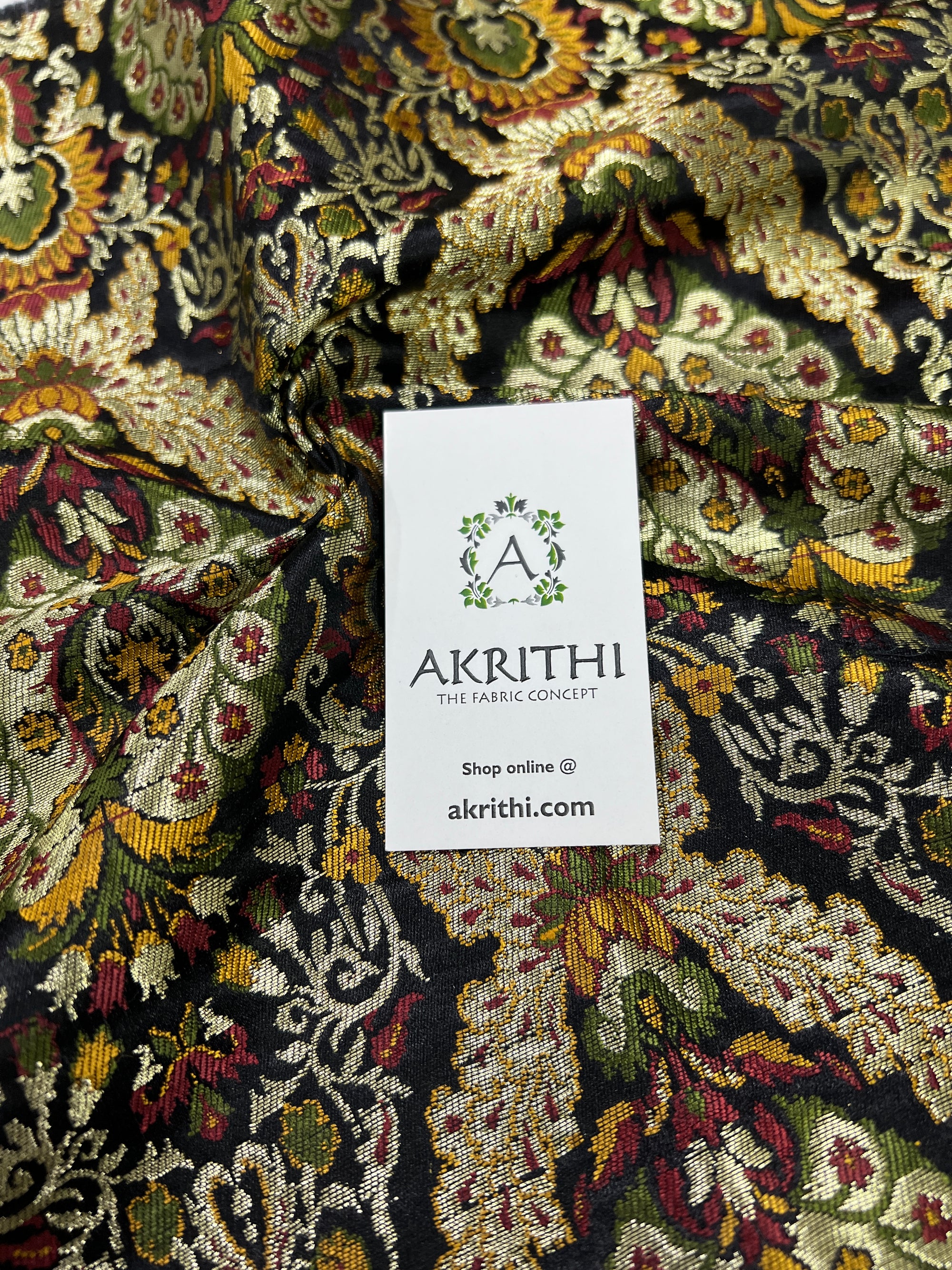 Banarasi fabric 35 cms cut