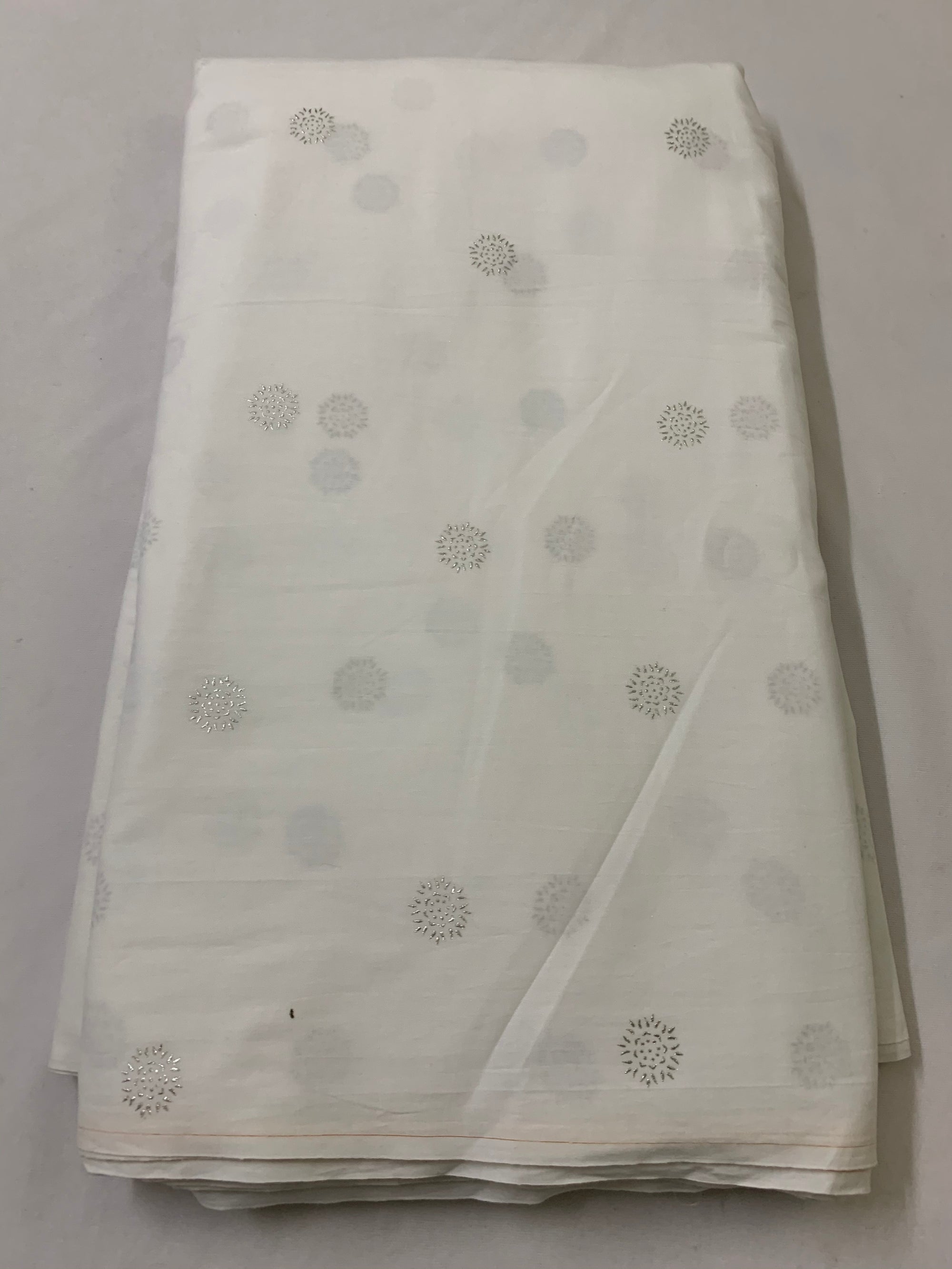 Printed pure cotton fabric