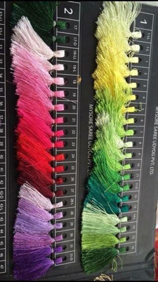 Shimmer georgette fabric (customise)