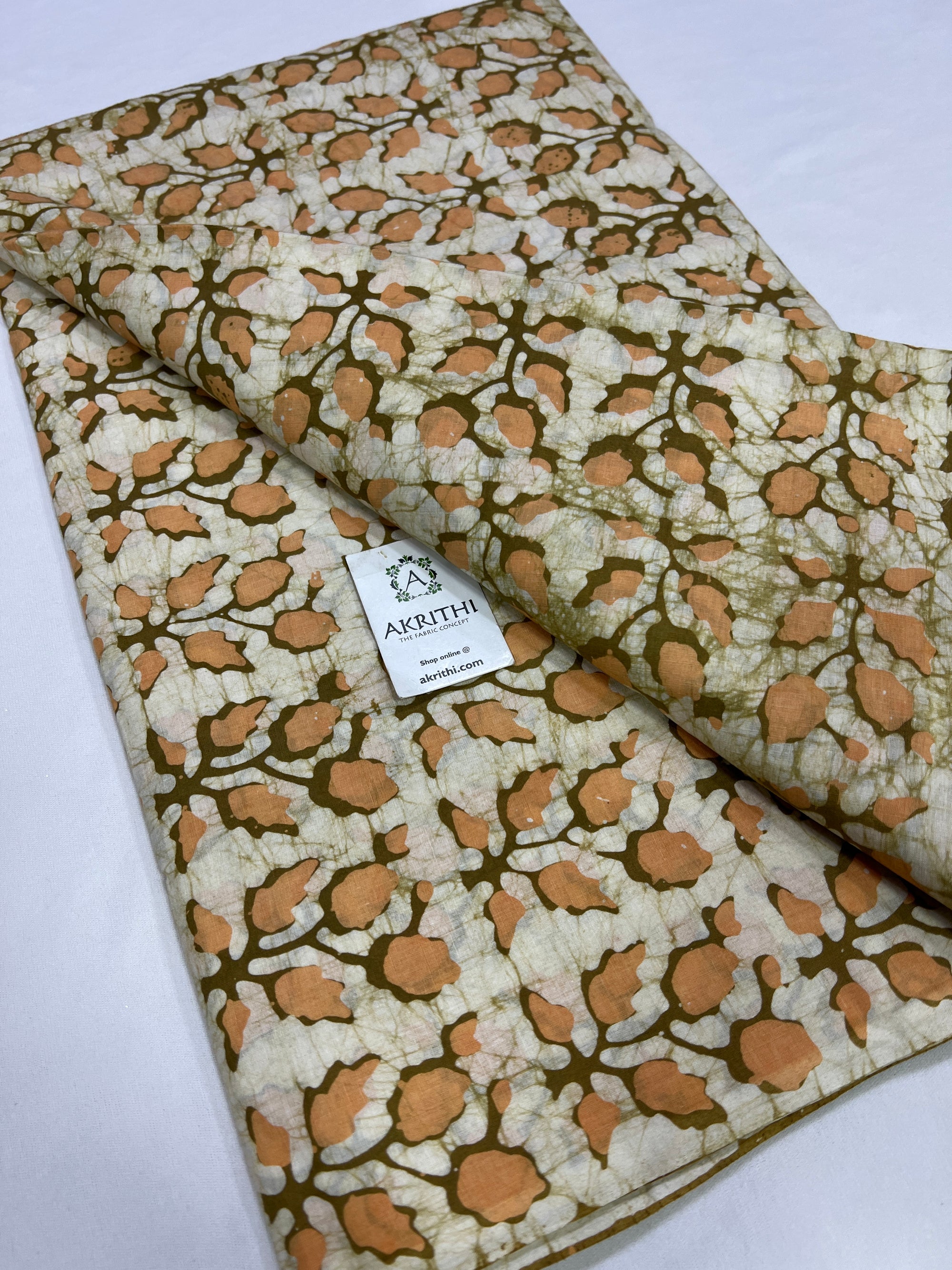 Batik pure cotton fabric