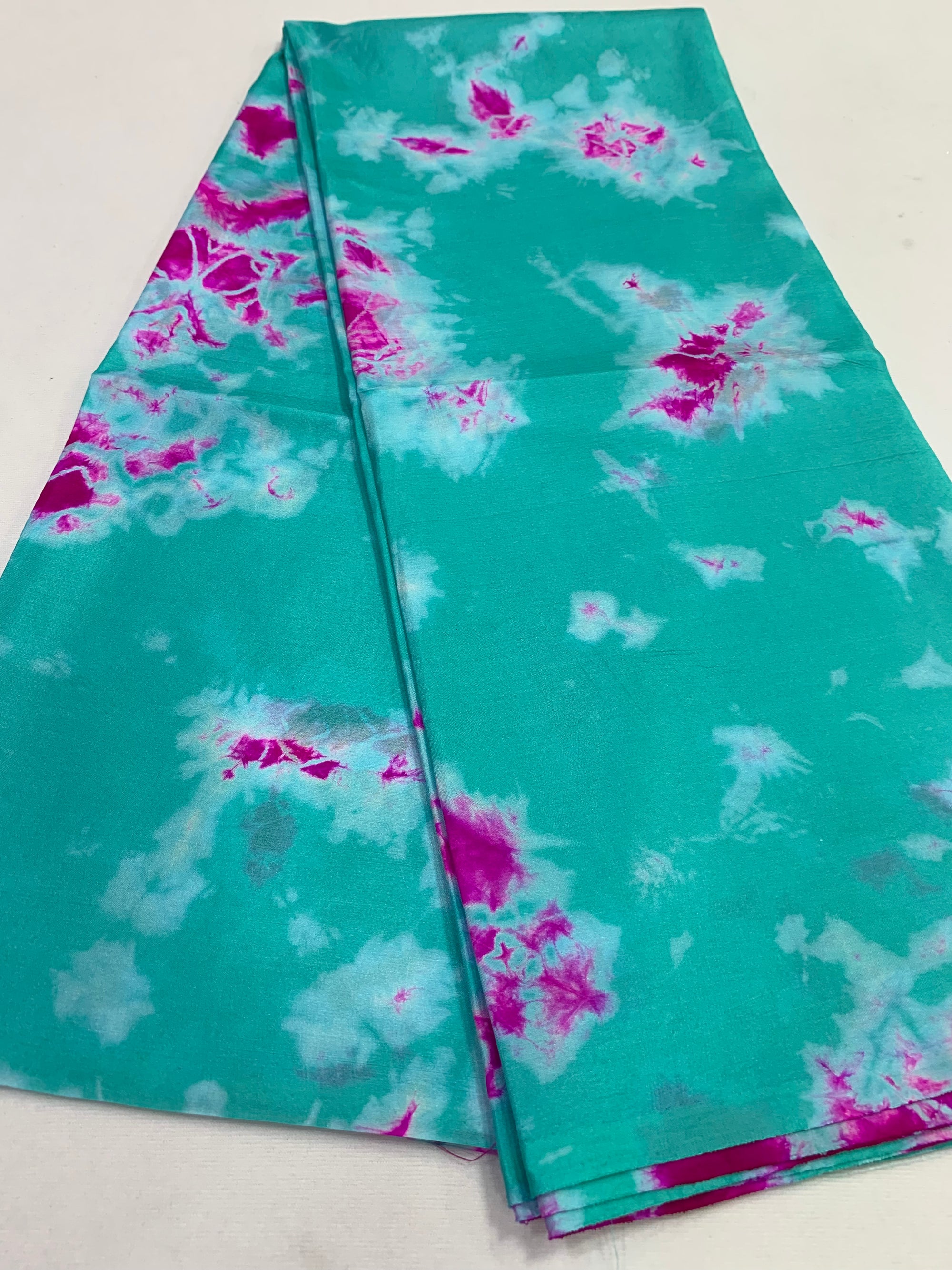 Shibori pure silk saree