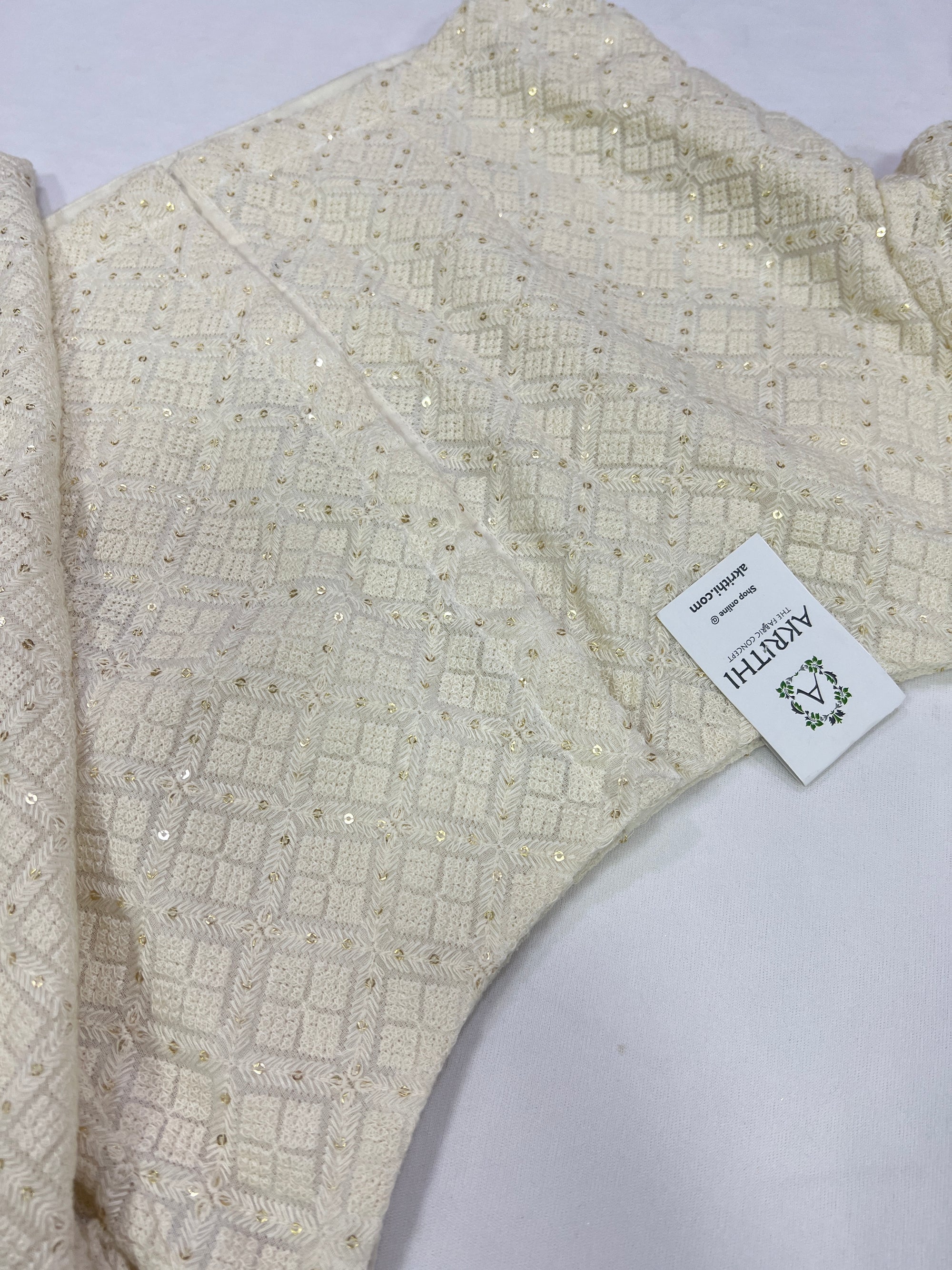 Embroidered Georgette blouse