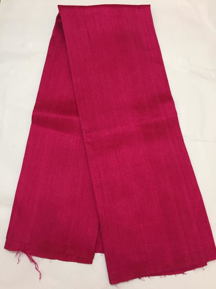 Pure raw silk saree