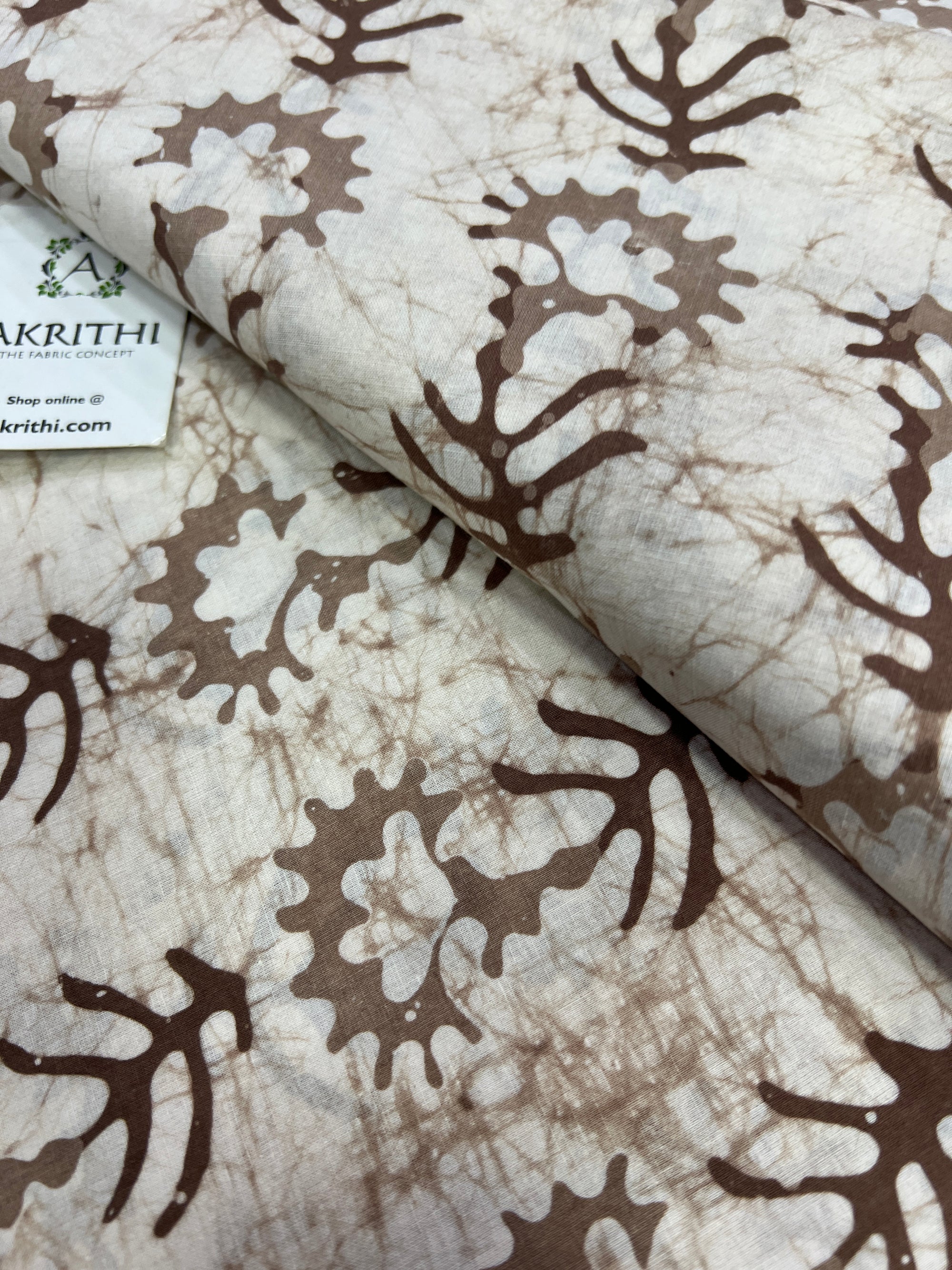 Batik pure cotton fabric