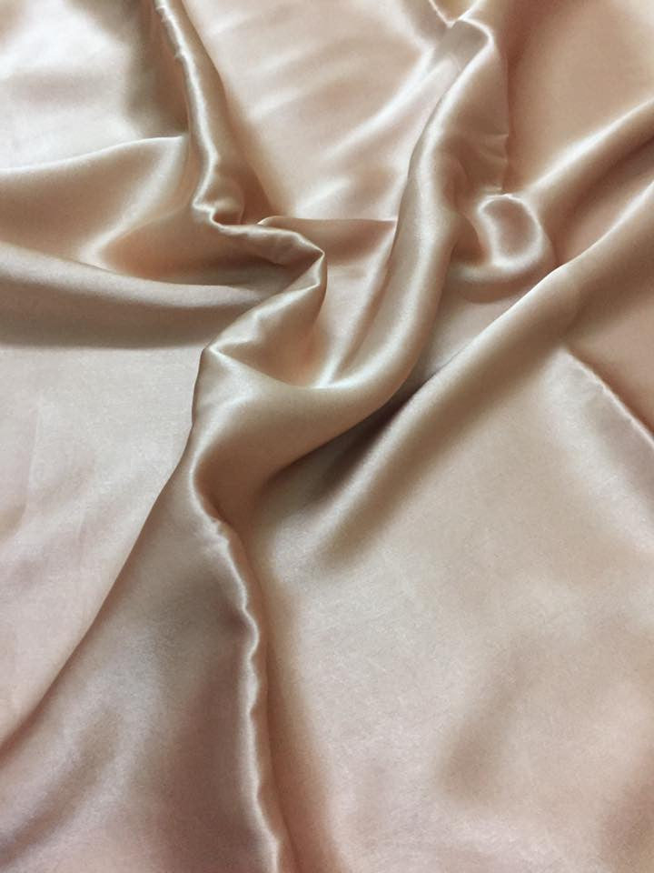 Pure silk satin fabric 60 grams