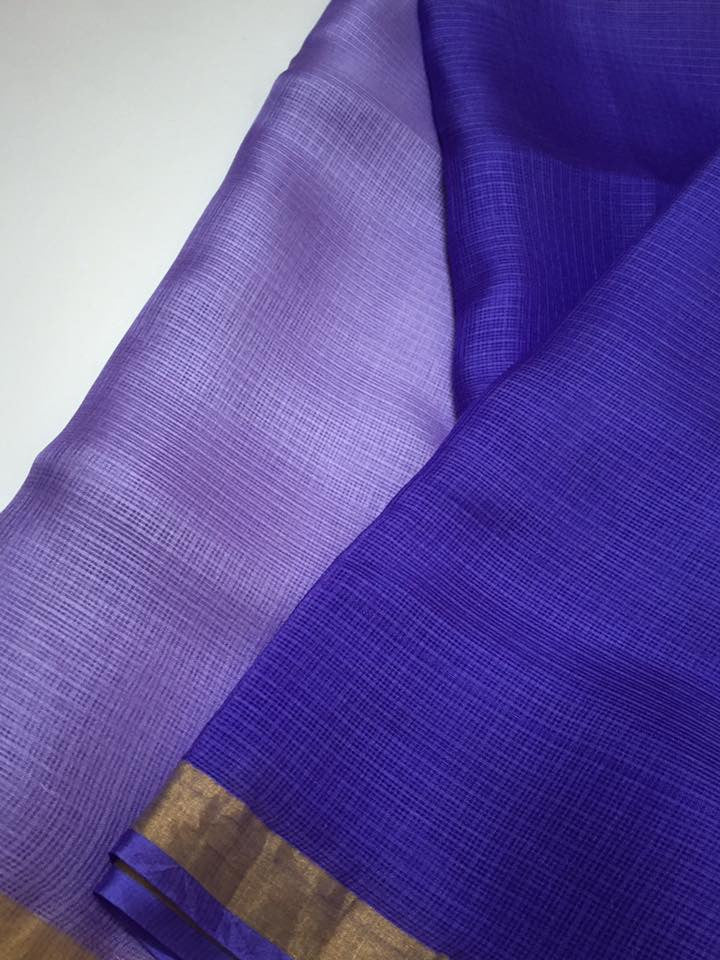 Pure kota silk double shade dupatta