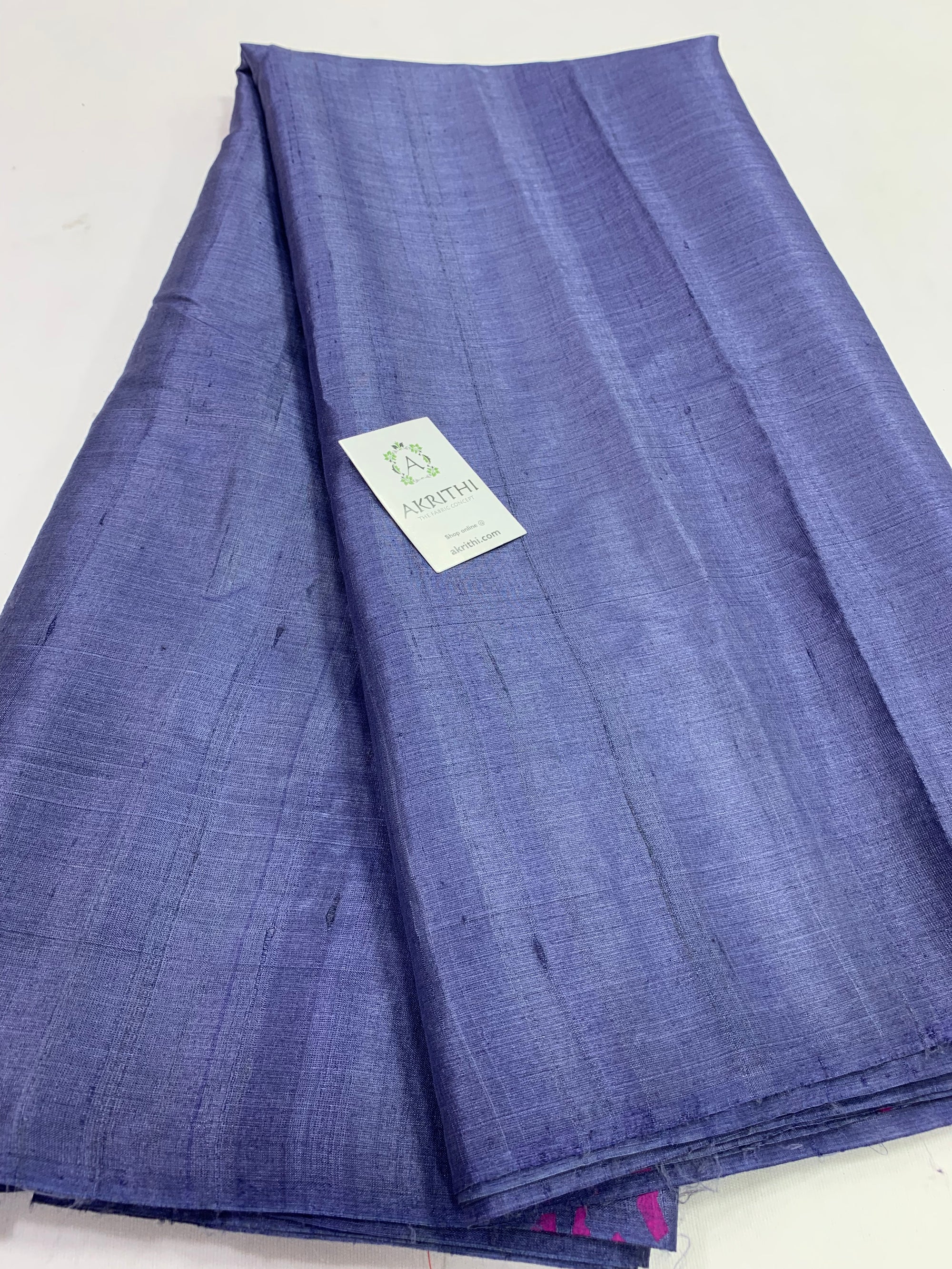 Block printed Handloom pure tussar silk saree