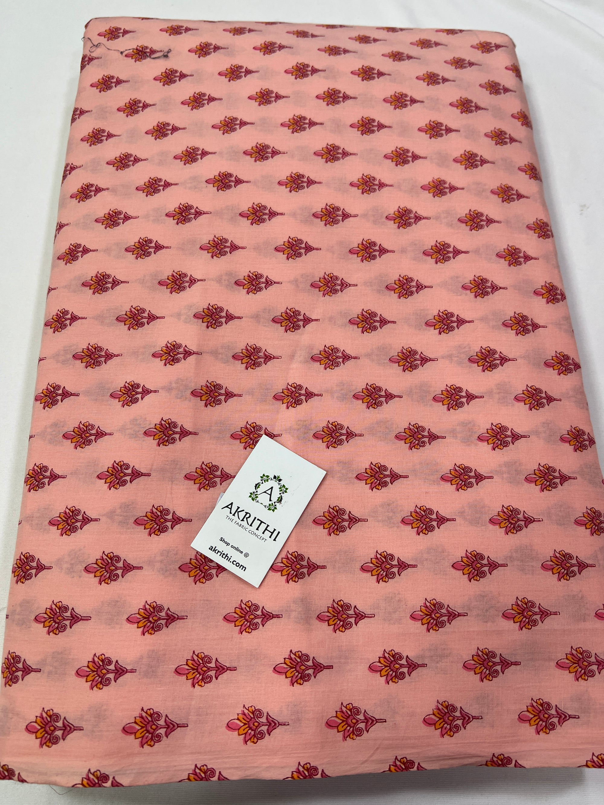 Printed pure cotton fabric