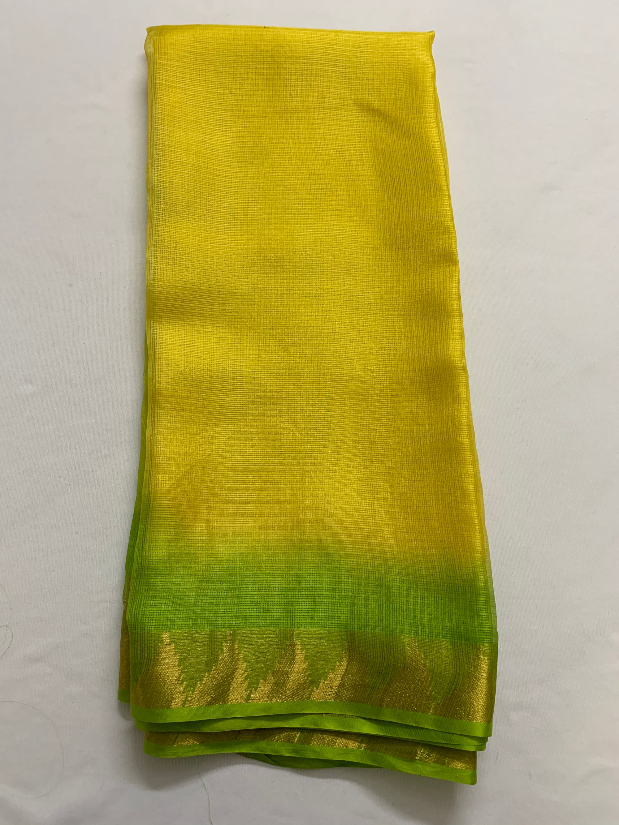 Pure kota silk saree with temple border