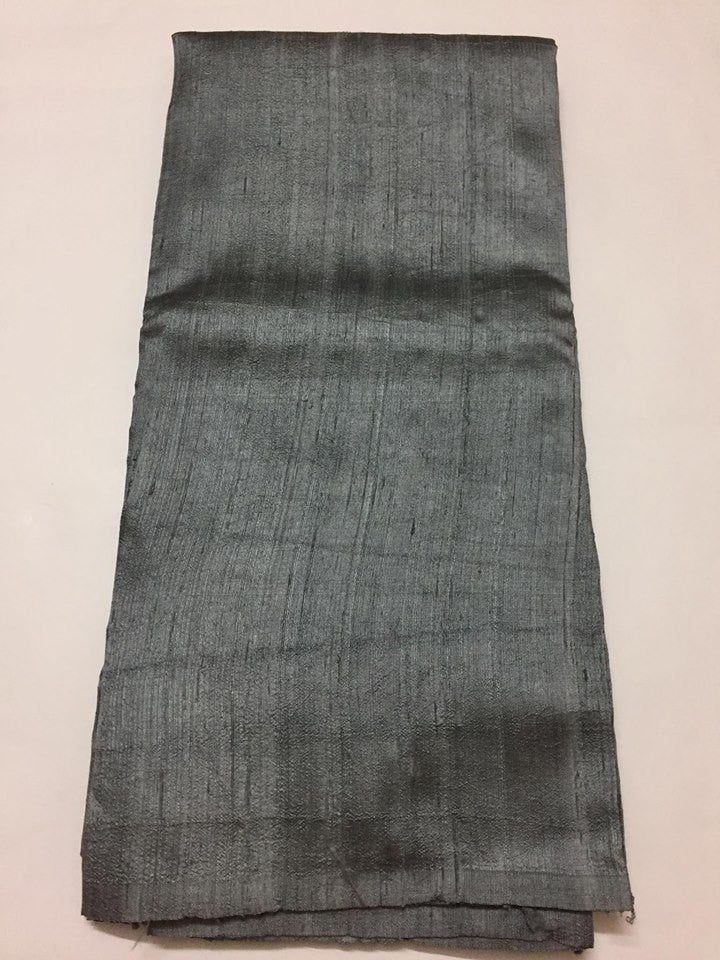 DUPION PURE RAW SILK FABRIC