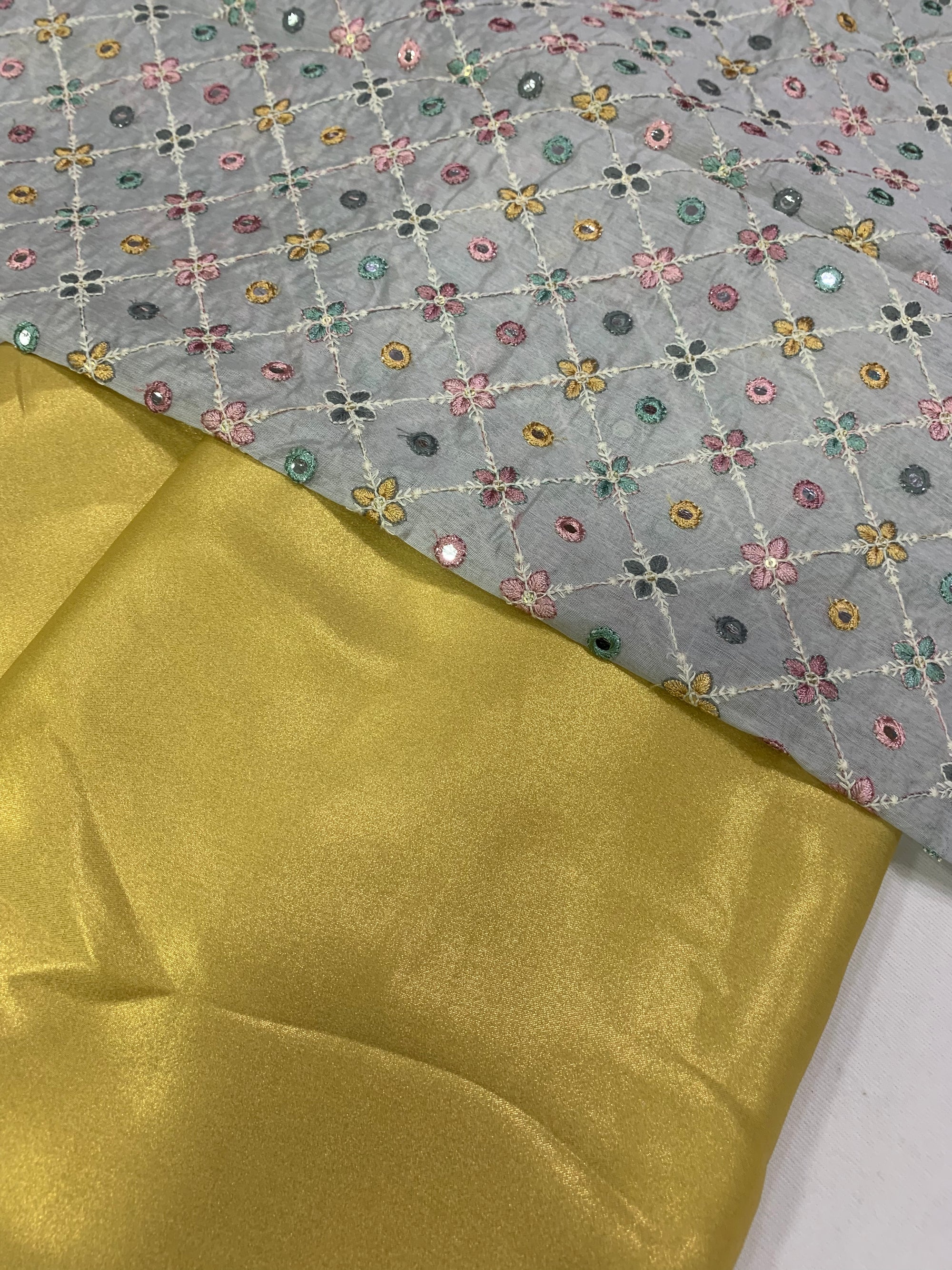 Foil Georgette saree with blouse