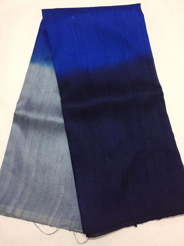Dupion pure raw silk saree