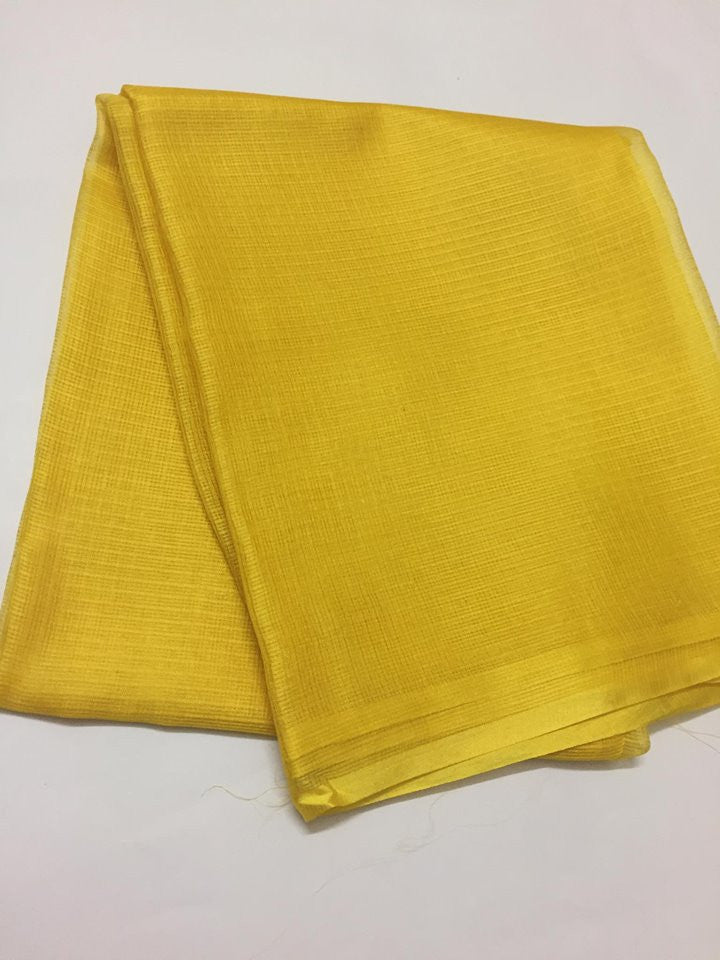 Pure silk Kota kurta fabric