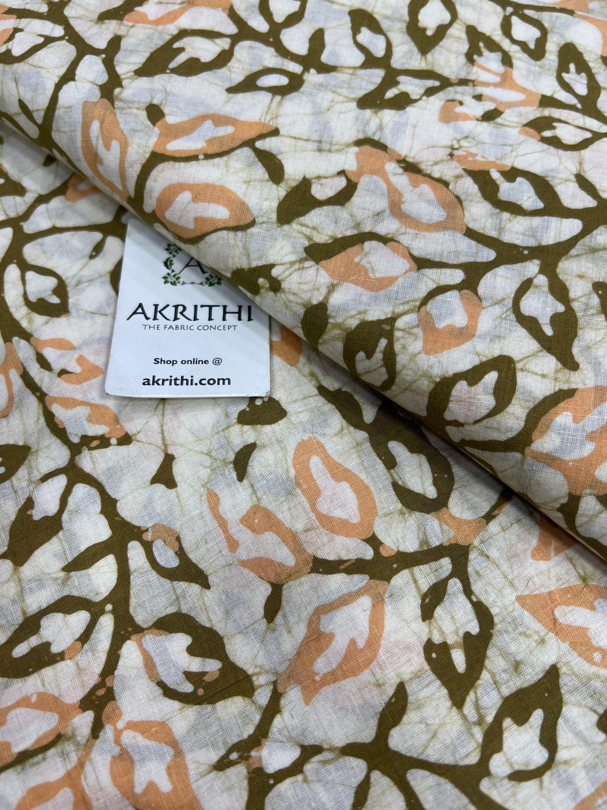 Batik pure cotton fabric