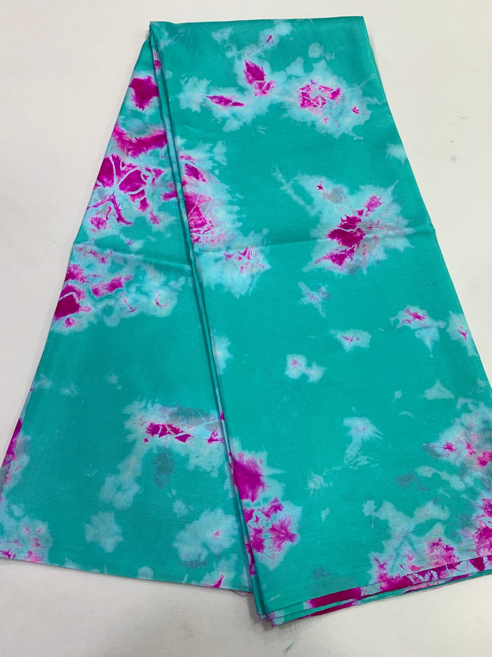 Shibori pure silk saree